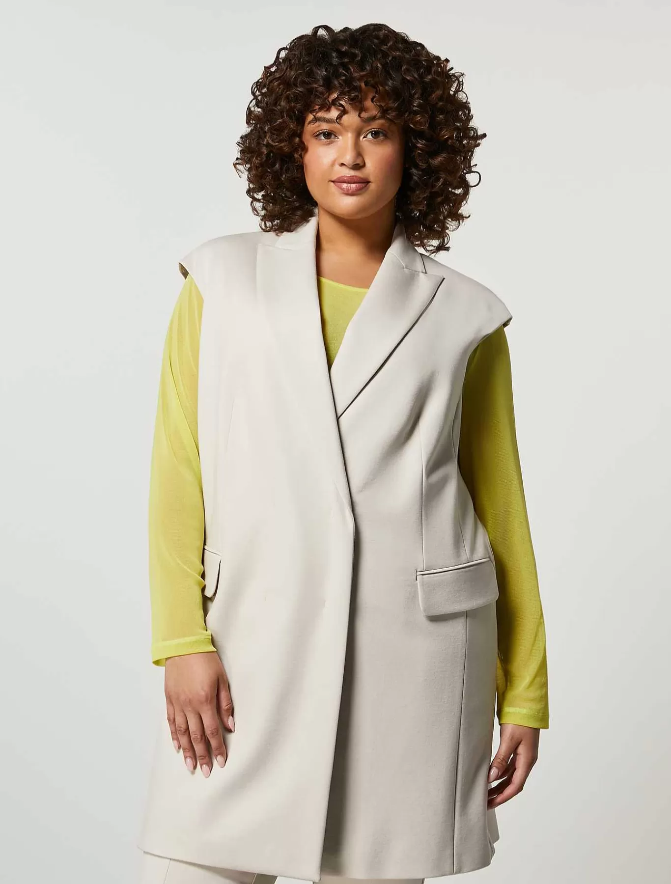 Store Gilet En Jersey De Viscose Femmes Veste Et Blazers