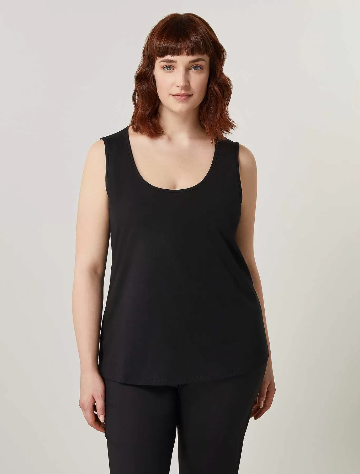 Outlet Haut En Jersey De Coton Femmes Hauts Et T-Shirts