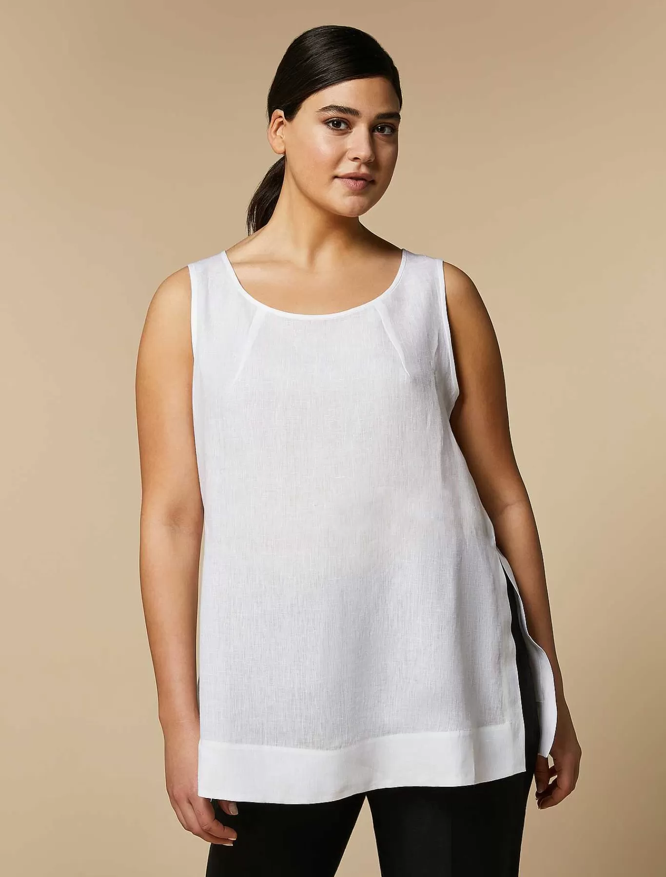 New Haut En Lin Femmes Essentiel