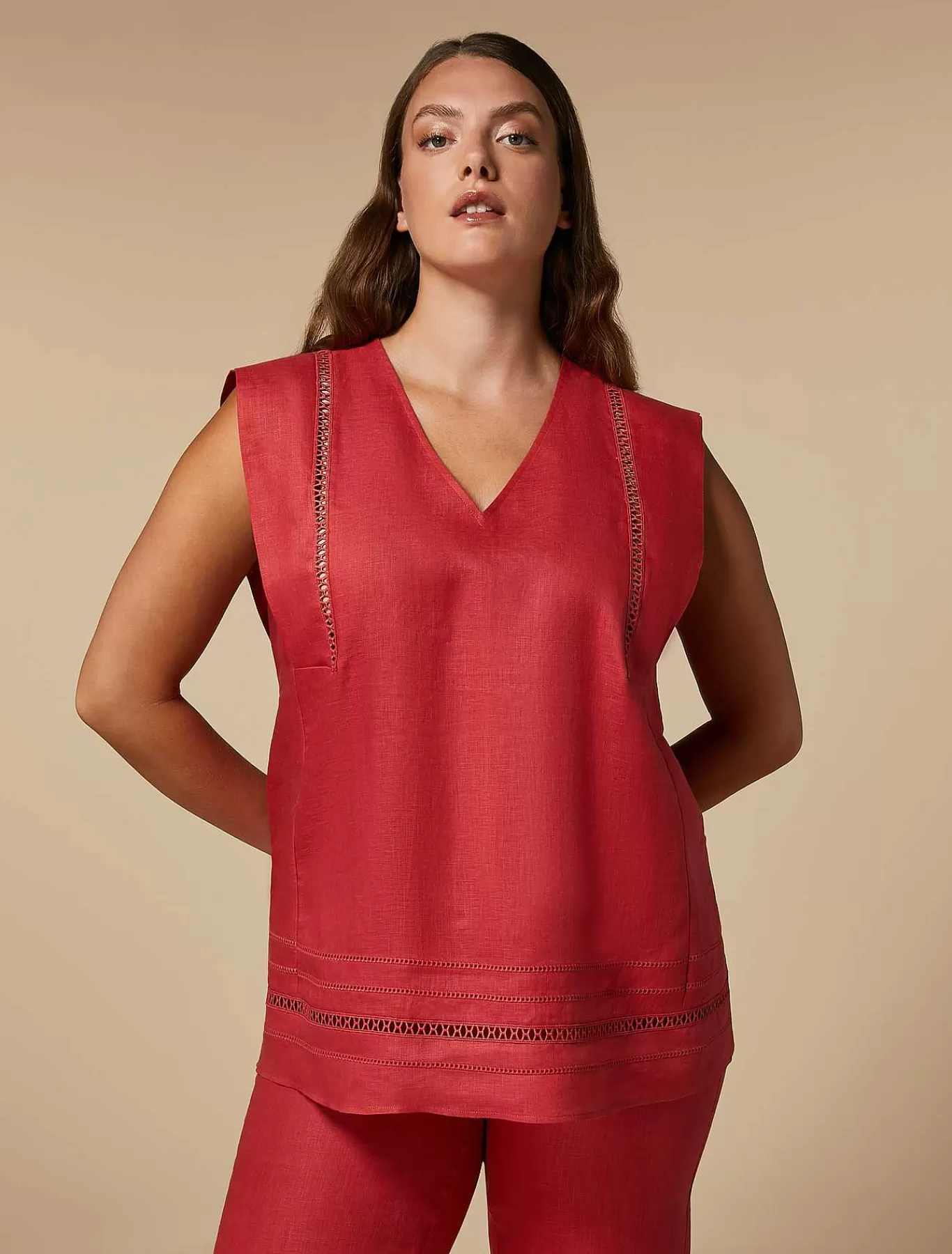 Cheap Haut En Lin Femmes Hauts Et T-Shirts