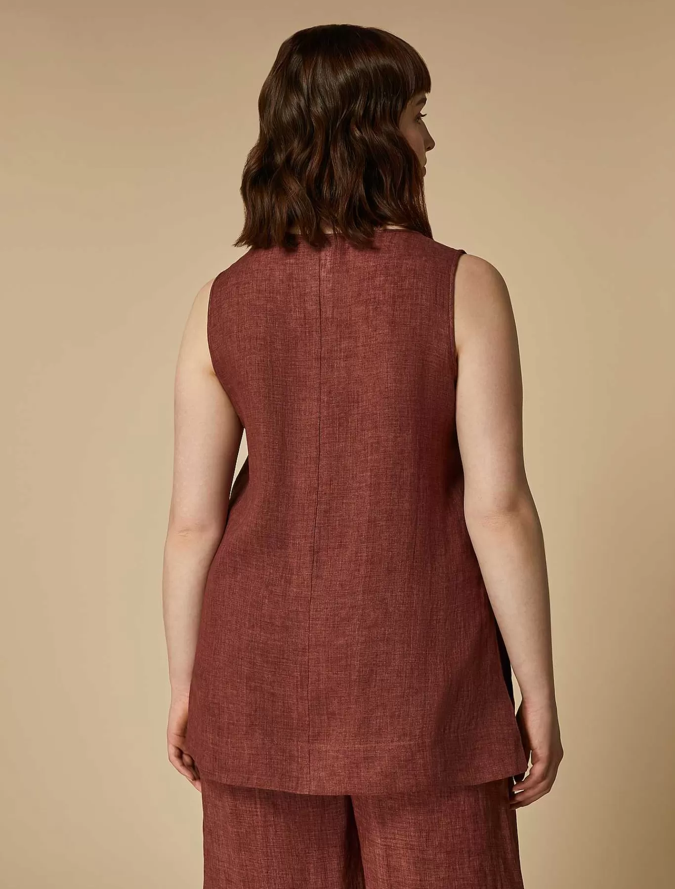 Clearance Haut En Lin Femmes Hauts Et T-Shirts