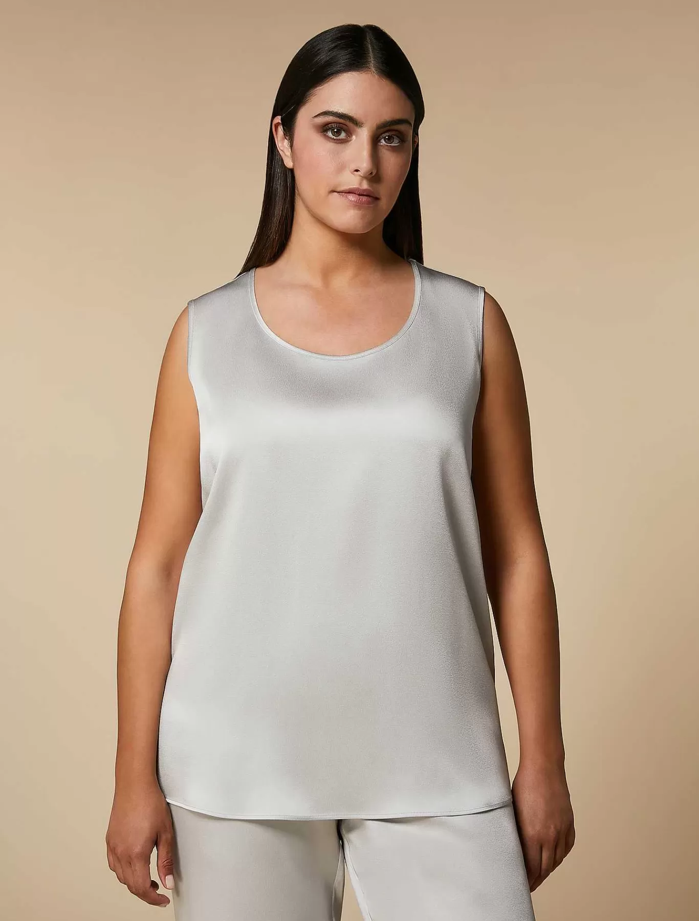 Shop Haut En Satin Envers Femmes Blouses Et Chemises