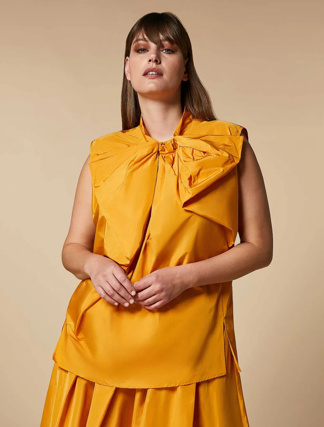 Online Haut En Taffetas Femmes Blouses Et Chemises