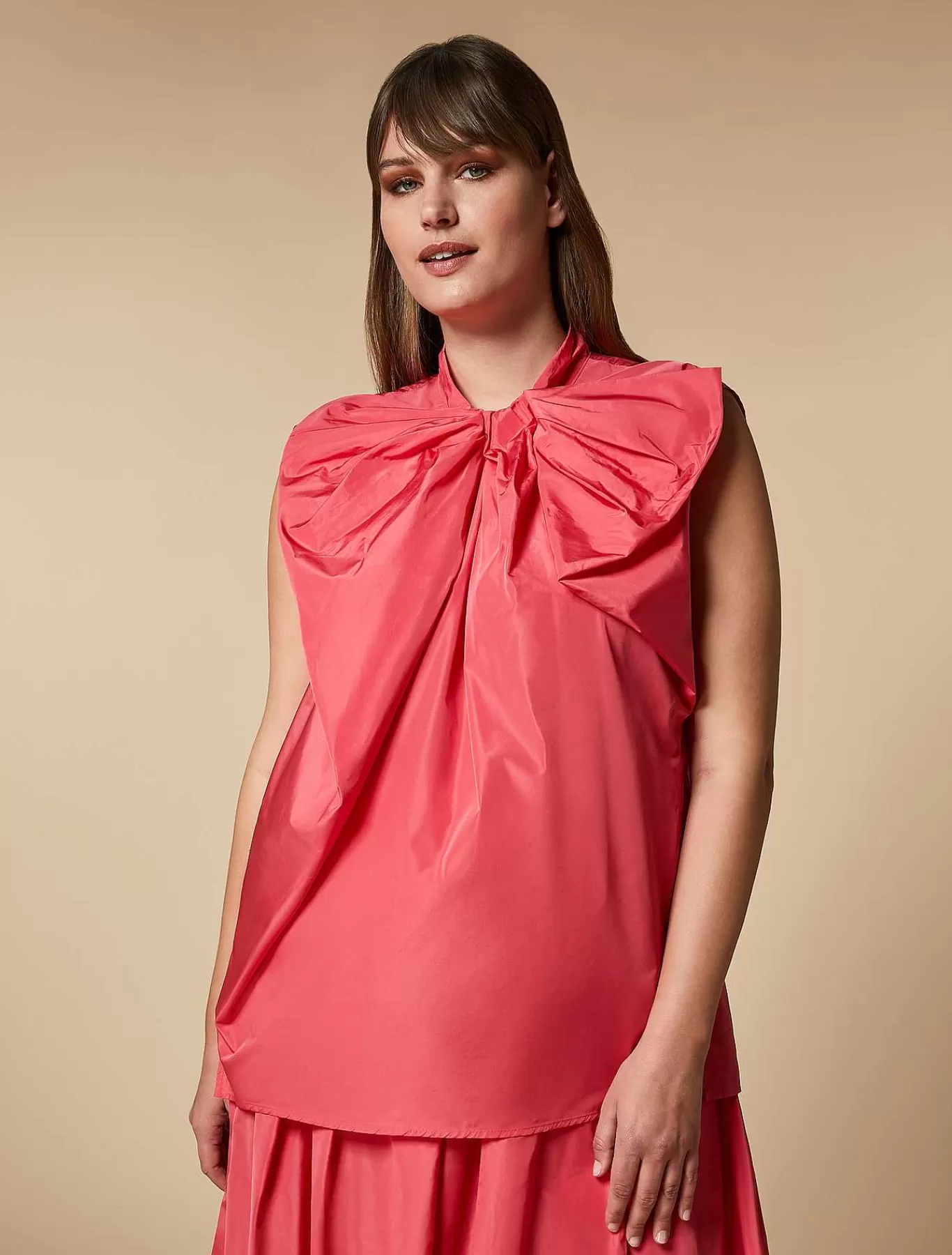 Flash Sale Haut En Taffetas Femmes Blouses Et Chemises