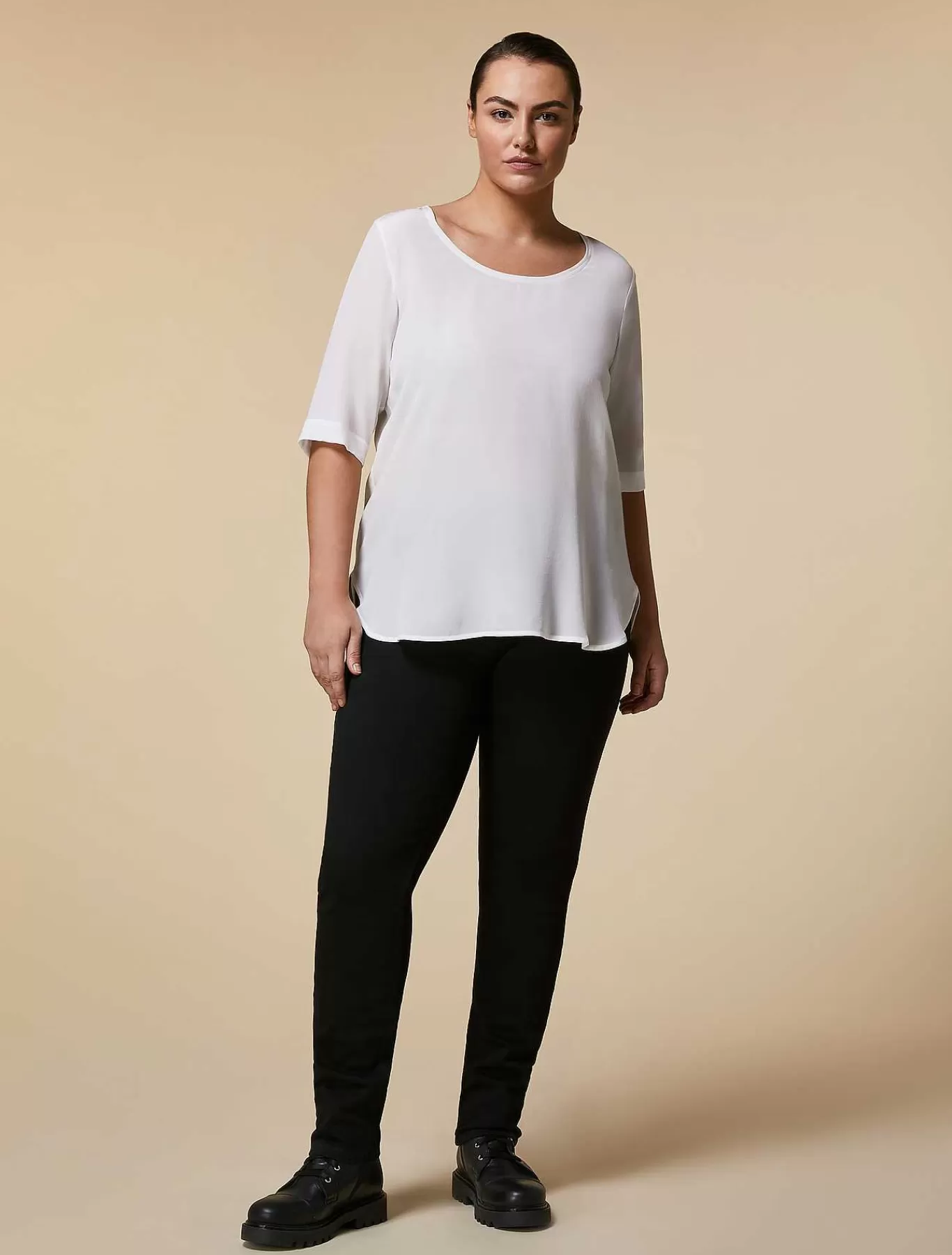 Cheap Jean En Denim En Jersey Wonder Fit Femmes Essentiel