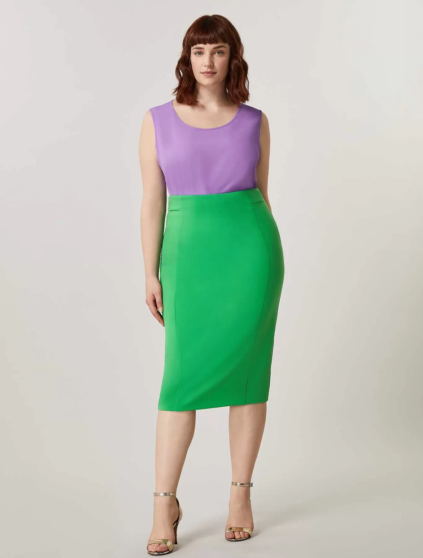 Clearance Jupe En Cady Femmes Jupes
