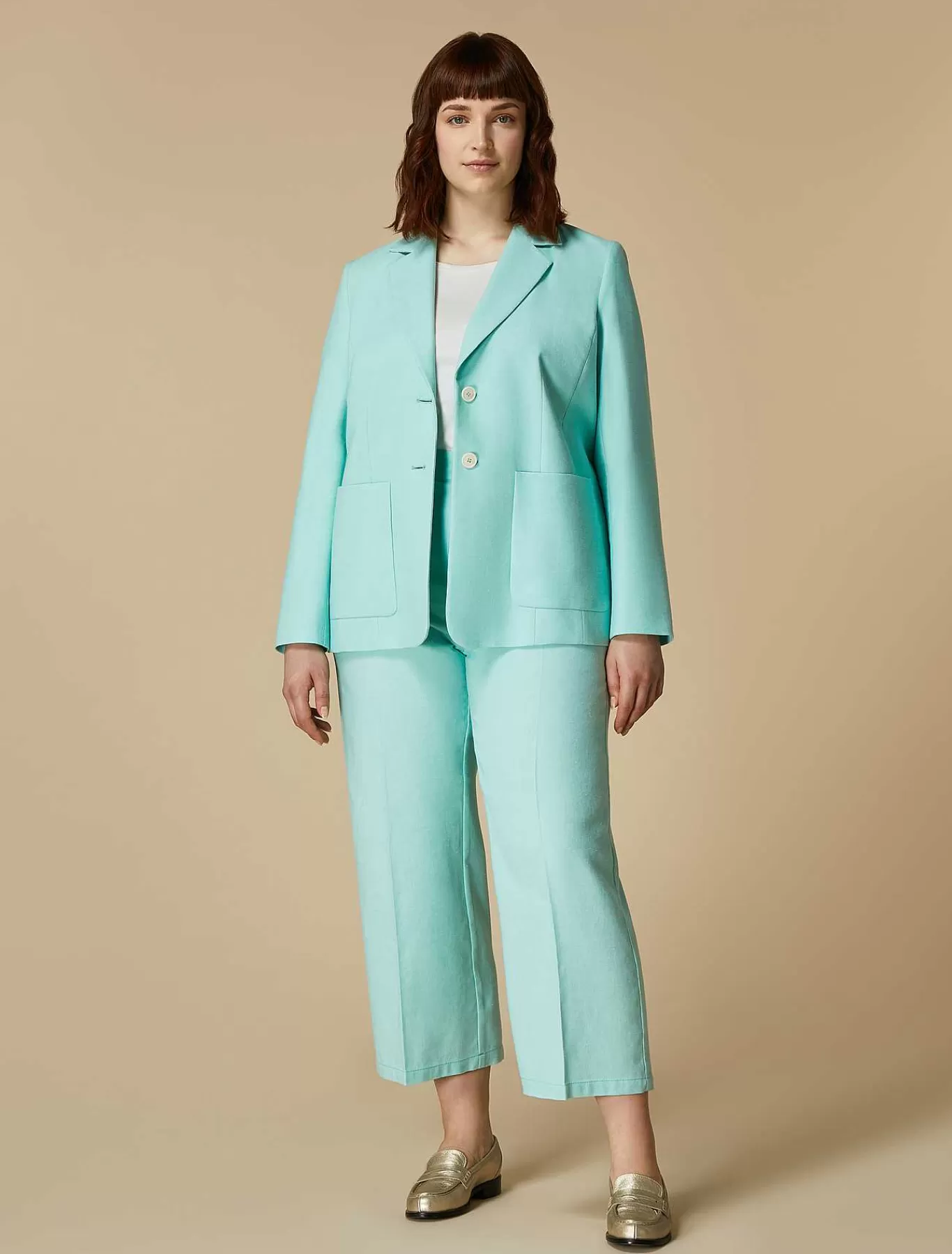 Discount Pantalon Aspect Denim Femmes Pantalon