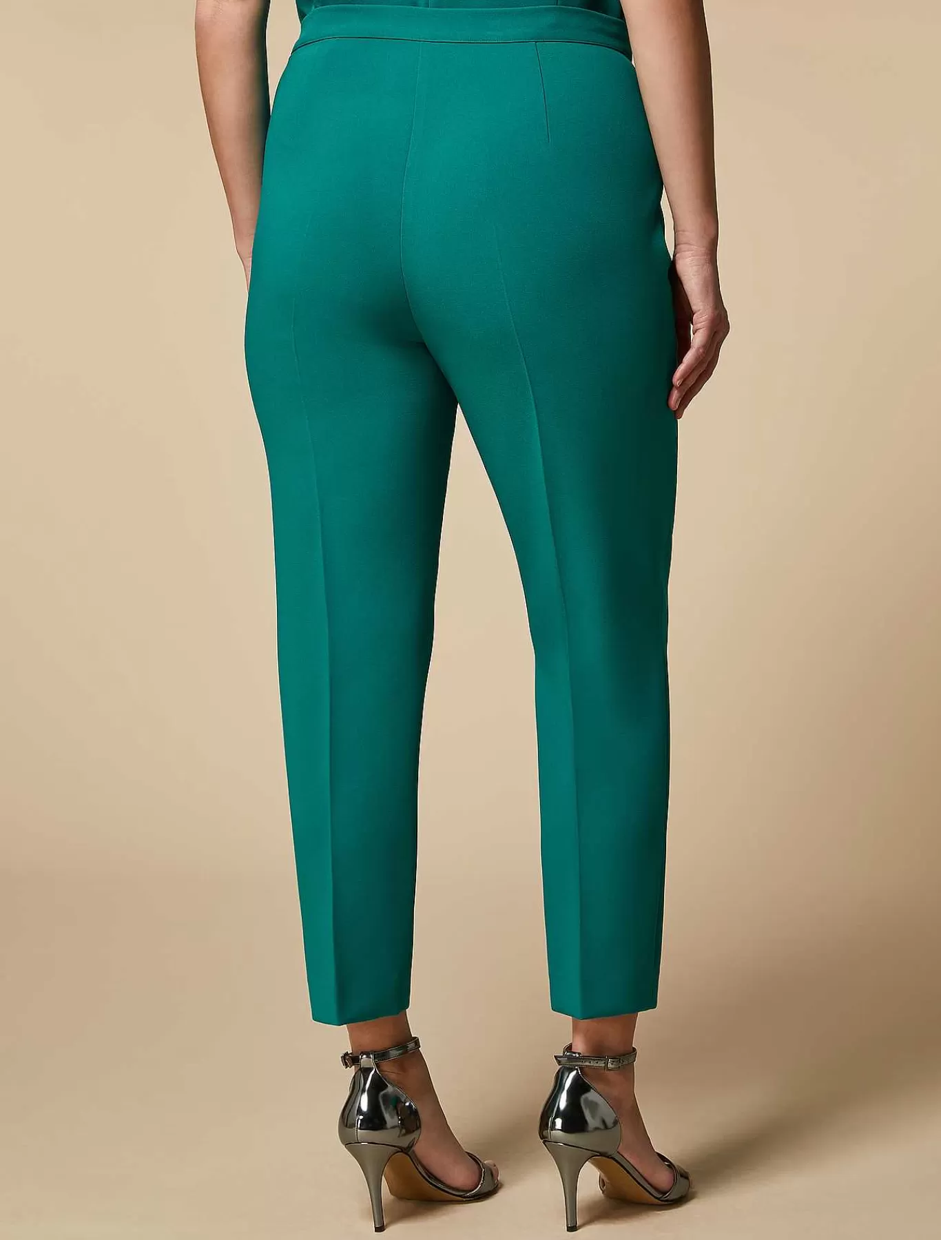 Cheap Pantalon Cigarette En Crepe Femmes Vêtements De Cérémonie