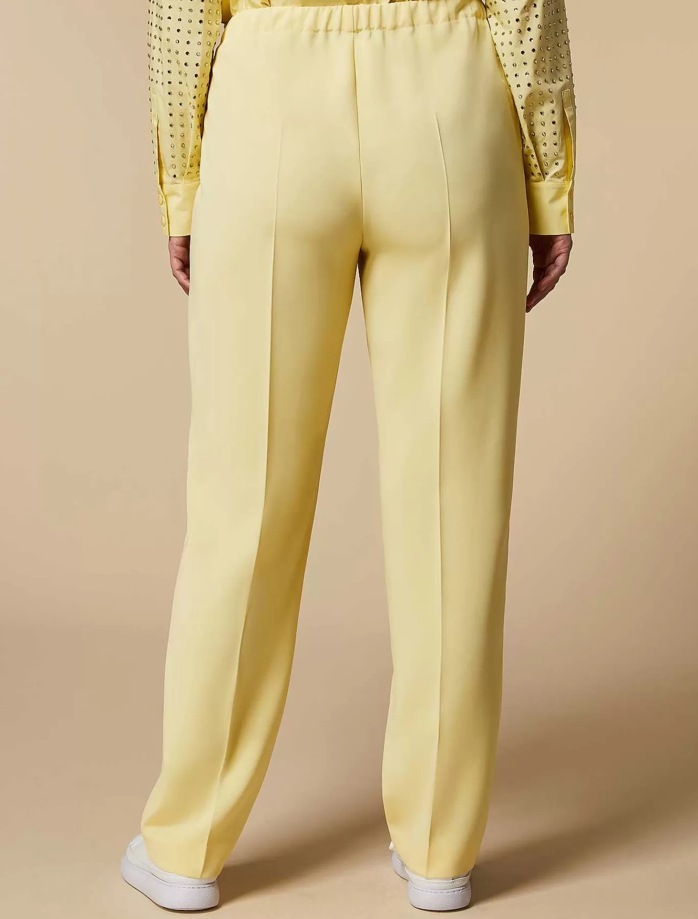 Flash Sale Pantalon Classique En Cady De Triacetate Femmes Essentiel