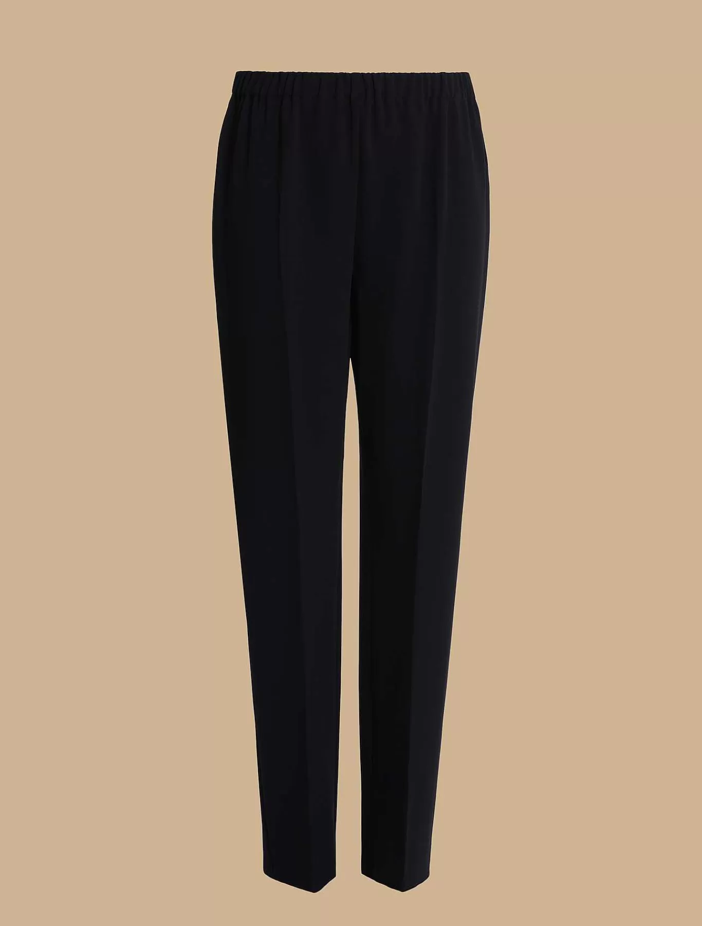 Clearance Pantalon Classique En Cady De Triacetate Femmes Pantalon