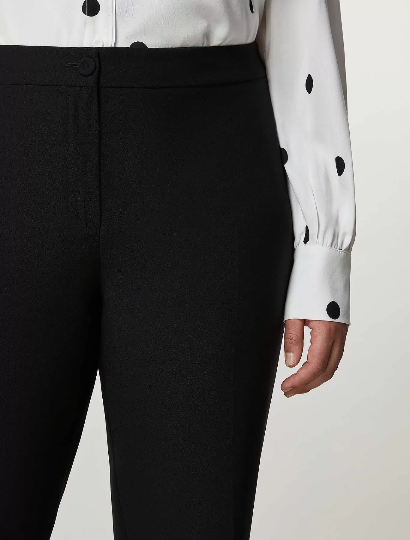 Online Pantalon Crepe Envers Satin Femmes Pantalon