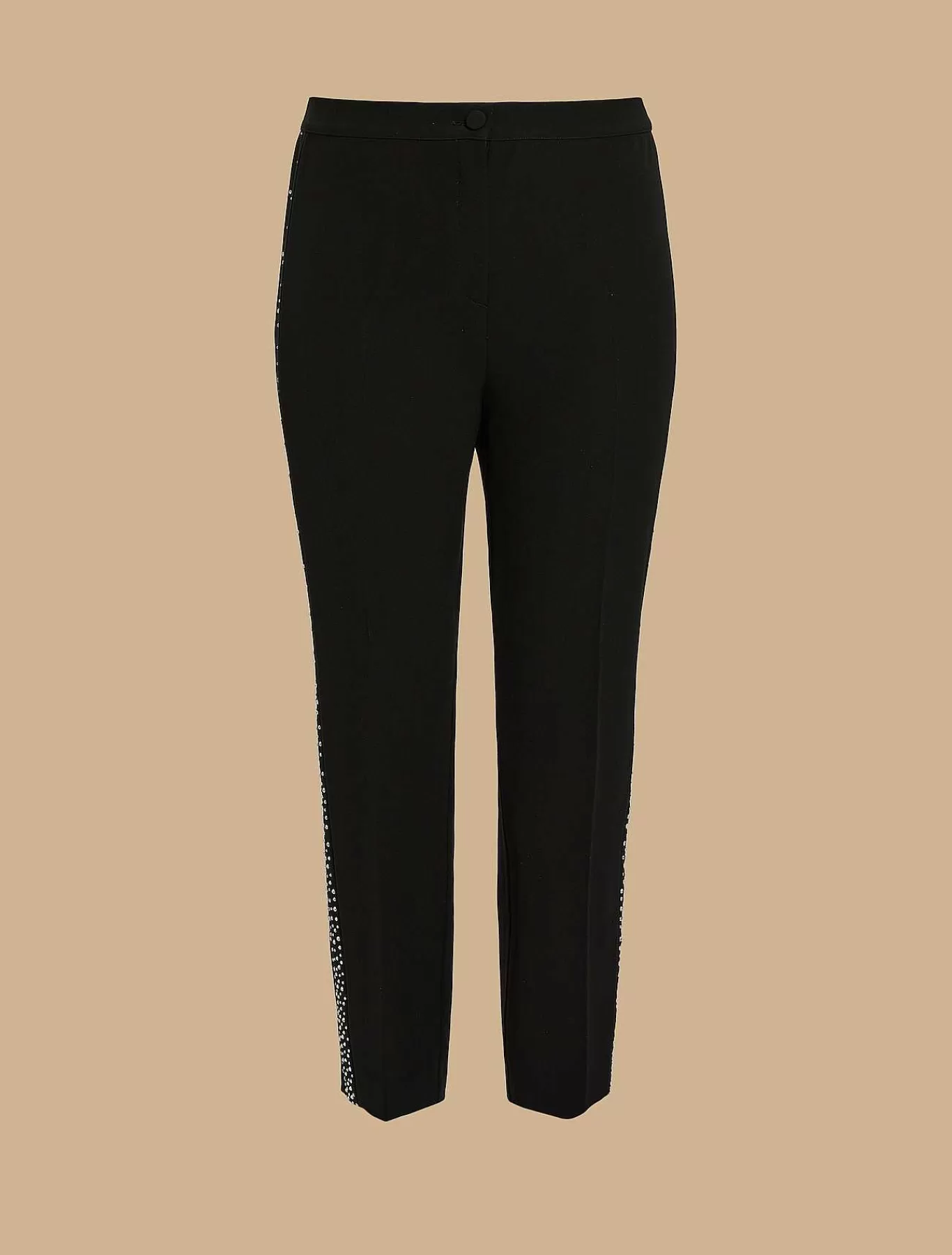 Clearance Pantalon En Cady Extensible Femmes Pantalons Et Jupes Formels