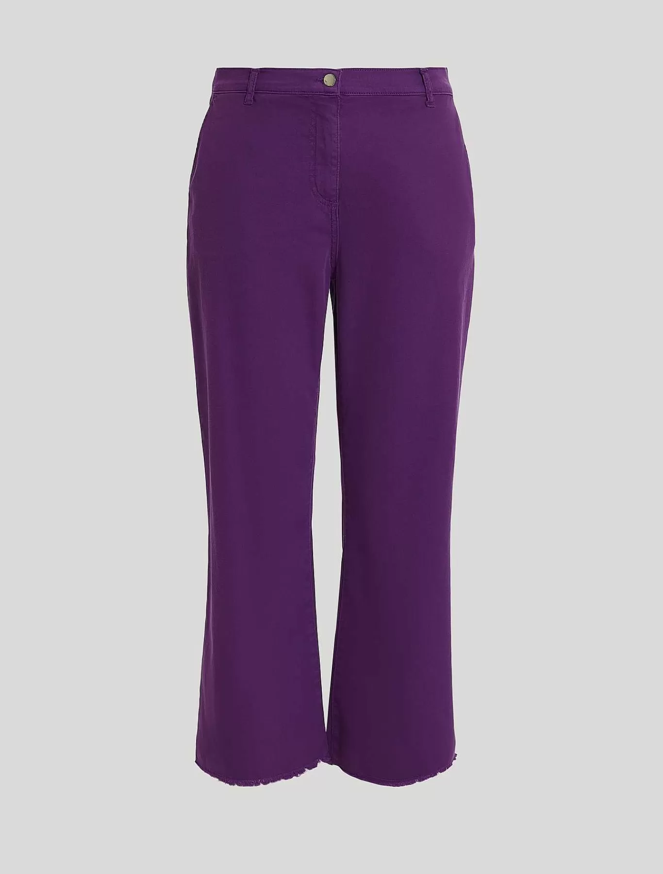 Hot Pantalon En Coton Serge Cavalry Femmes Pantalon