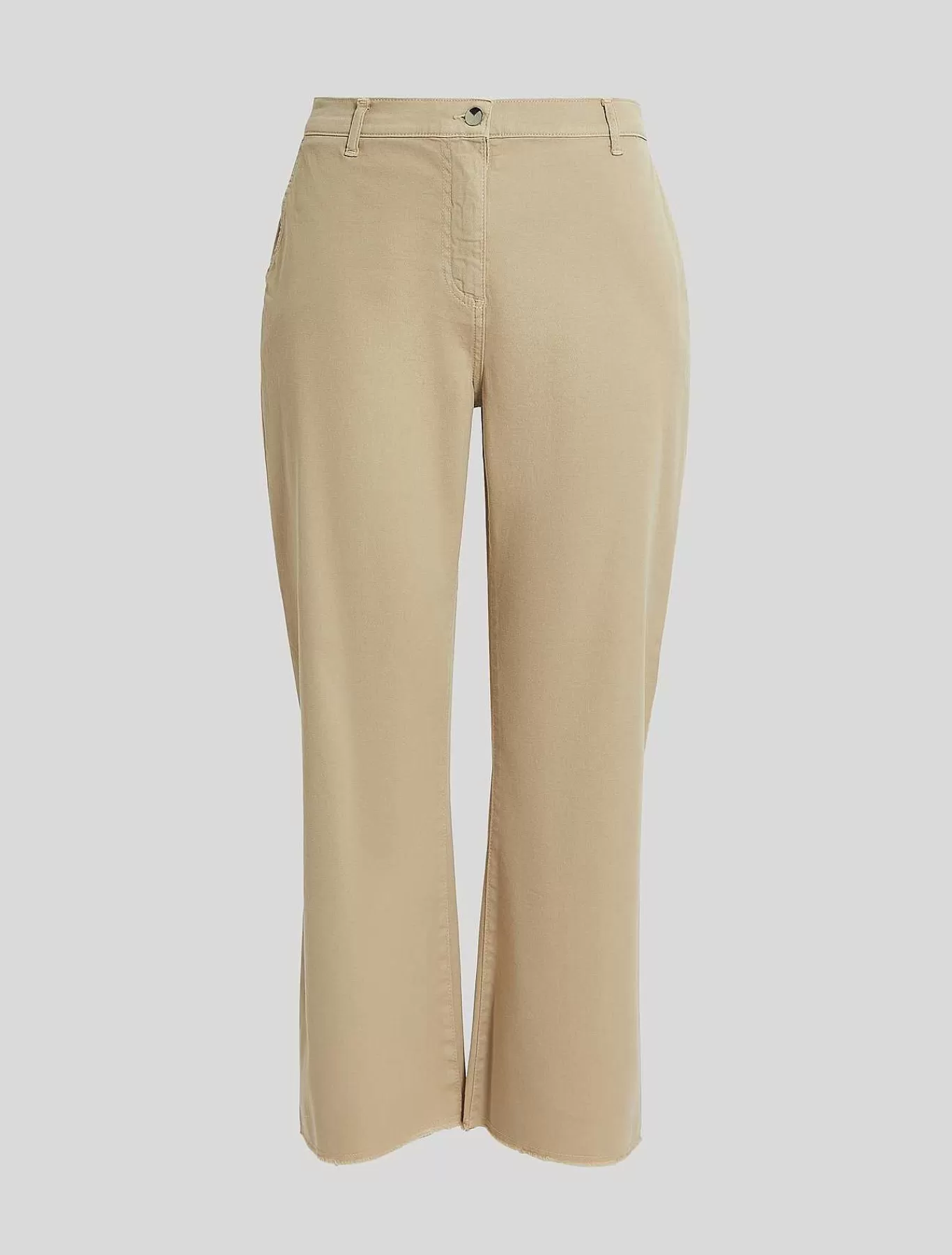Outlet Pantalon En Coton Serge Cavalry Femmes Pantalon