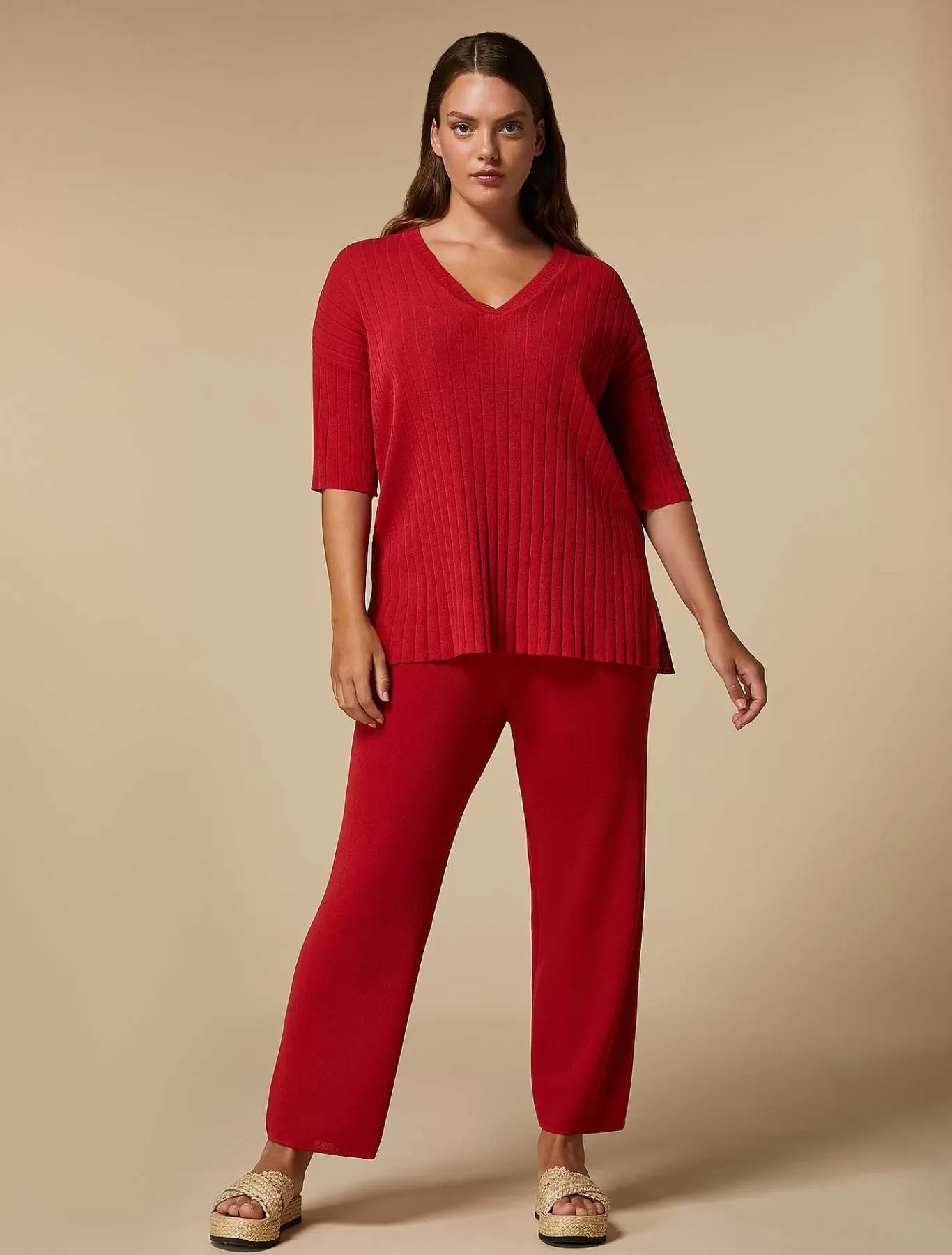 Online Pantalon En Crepe De Viscose Femmes Pantalon