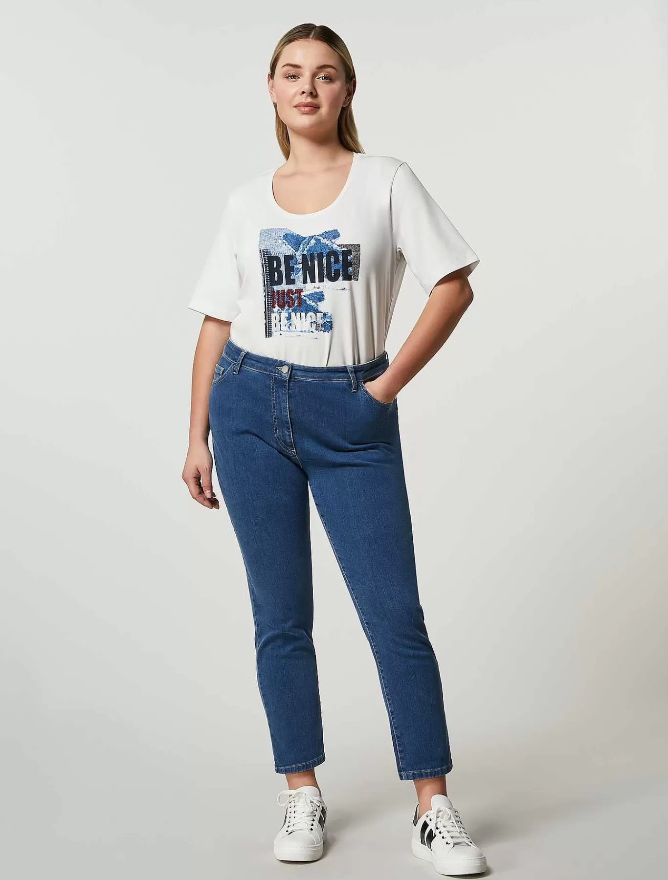 Cheap Pantalon En Denim De Coton Femmes Pantalon
