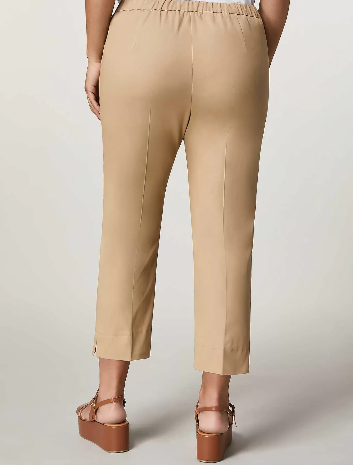 Cheap Pantalon En Gabardine De Coton Femmes Pantalon