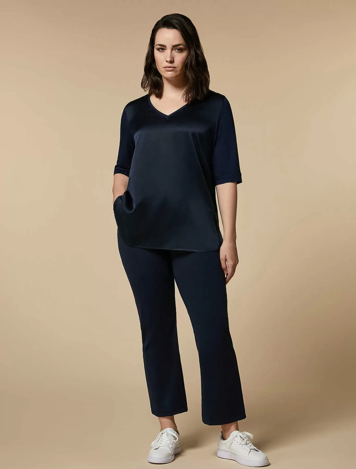 Hot Pantalon En Jersey De Plongee Femmes Pantalon