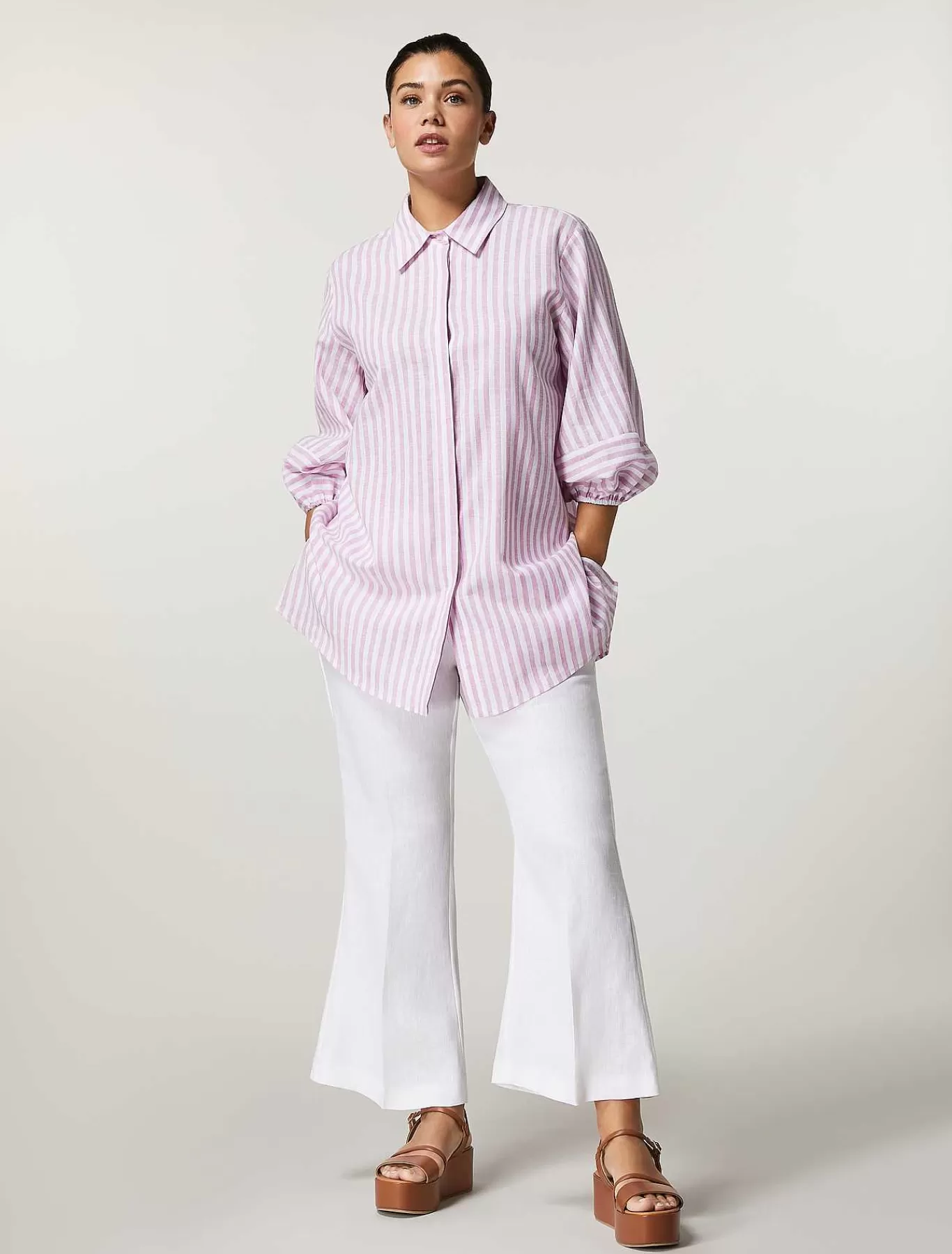 Online Pantalon En Lin Femmes Pantalon