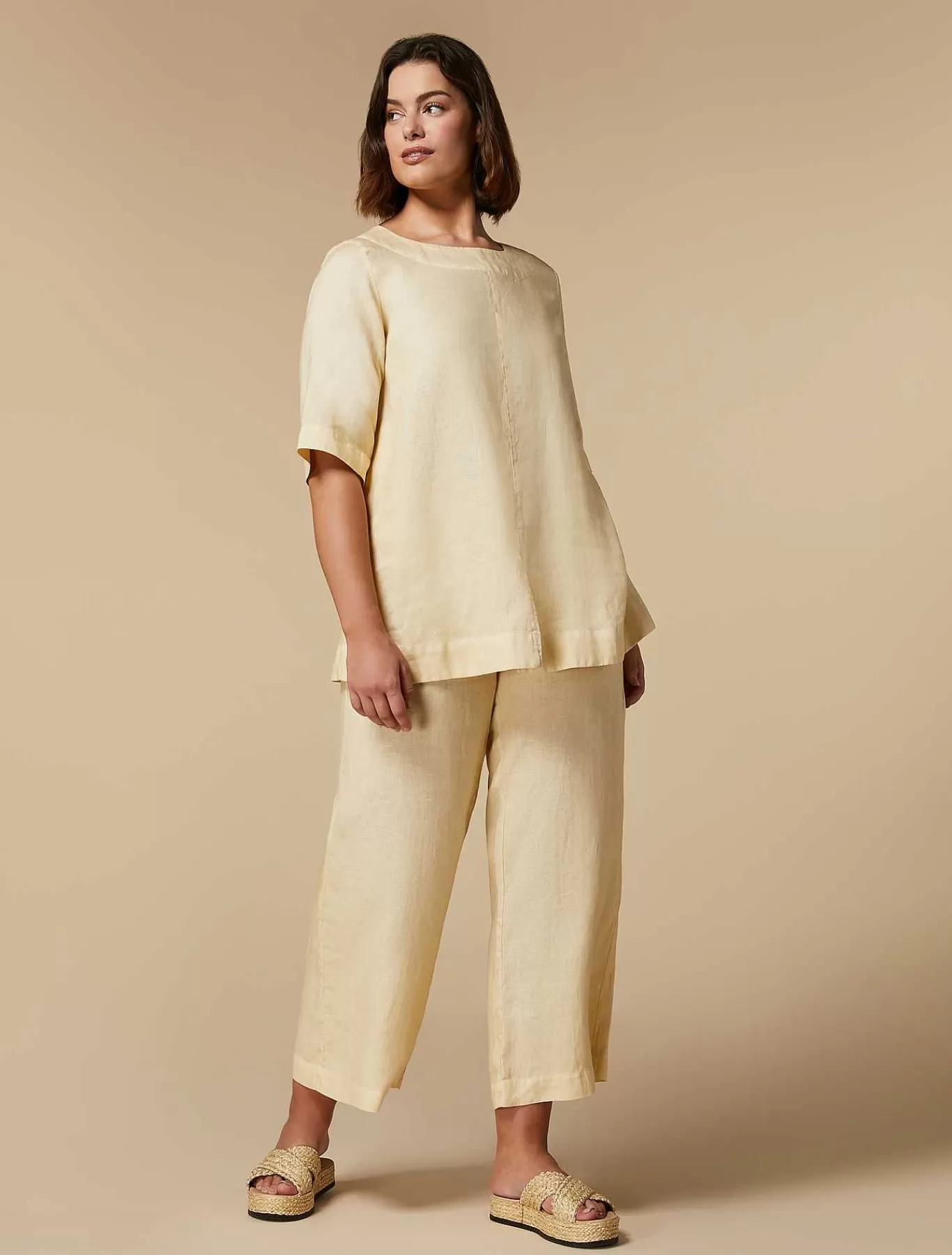 Best Pantalon En Lin Femmes Pantalon