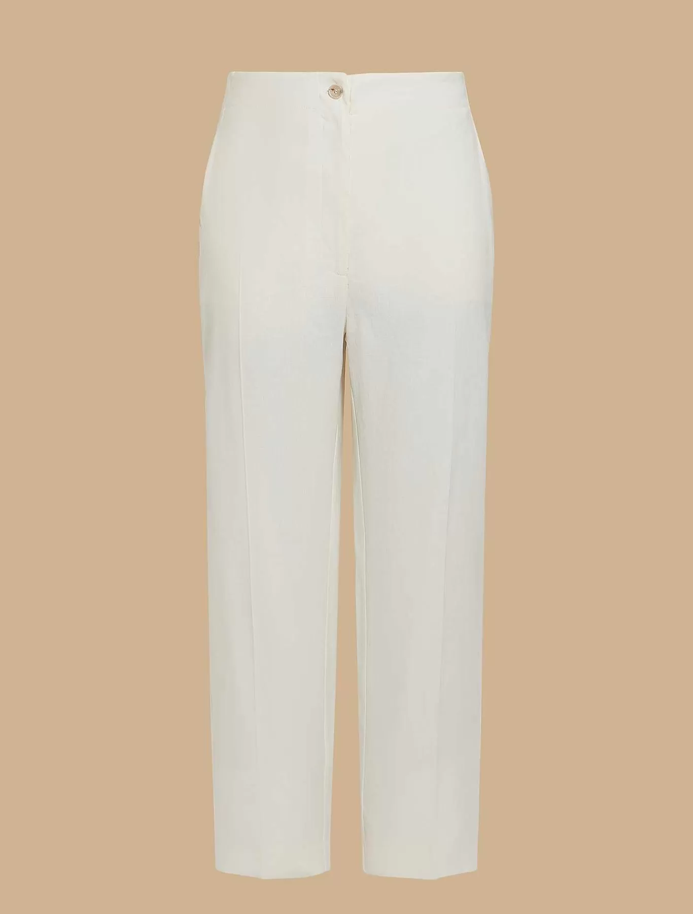 Sale Pantalon En Lin Et Coton Femmes Pantalon