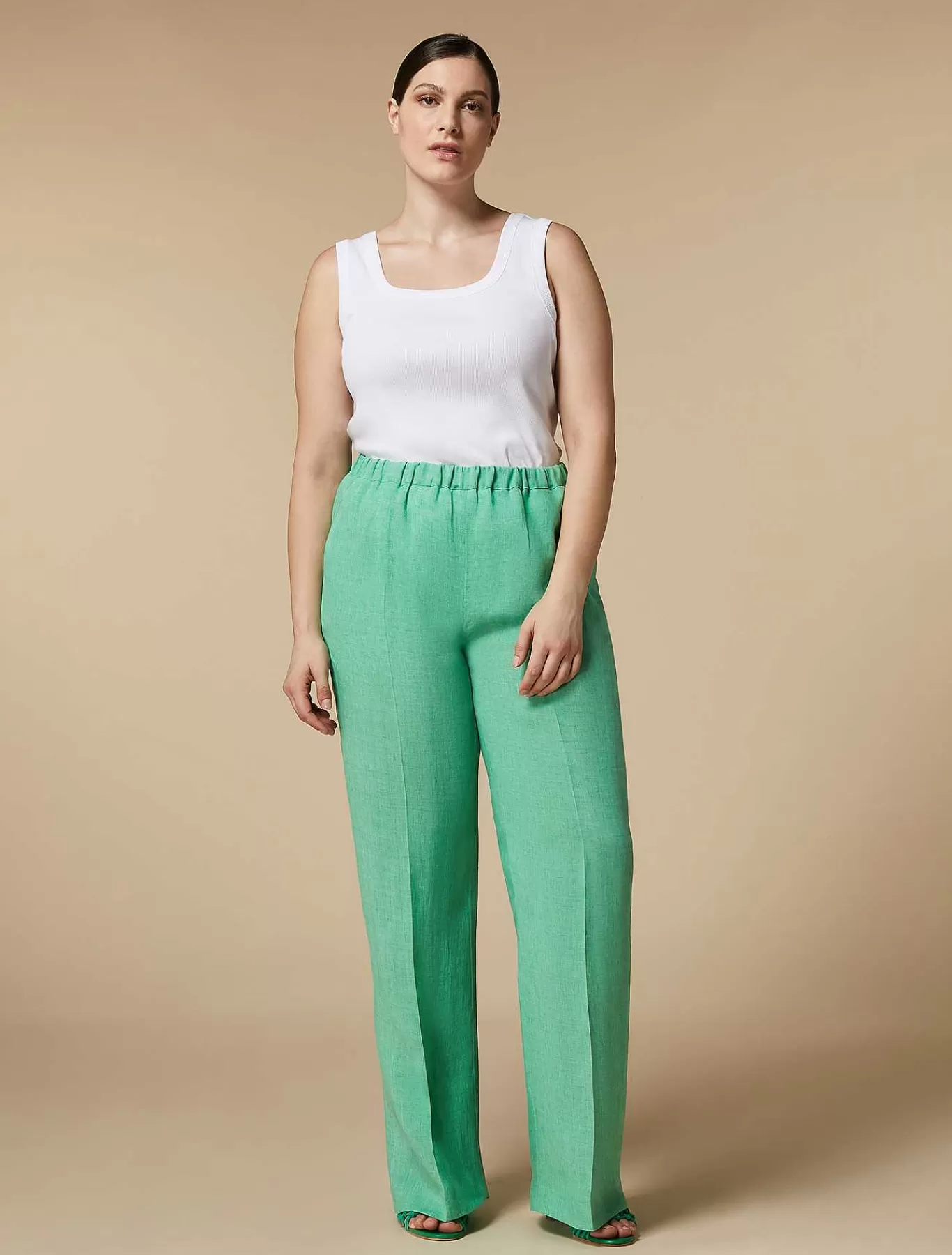 Best Pantalon En Lin Leger Femmes Pantalon
