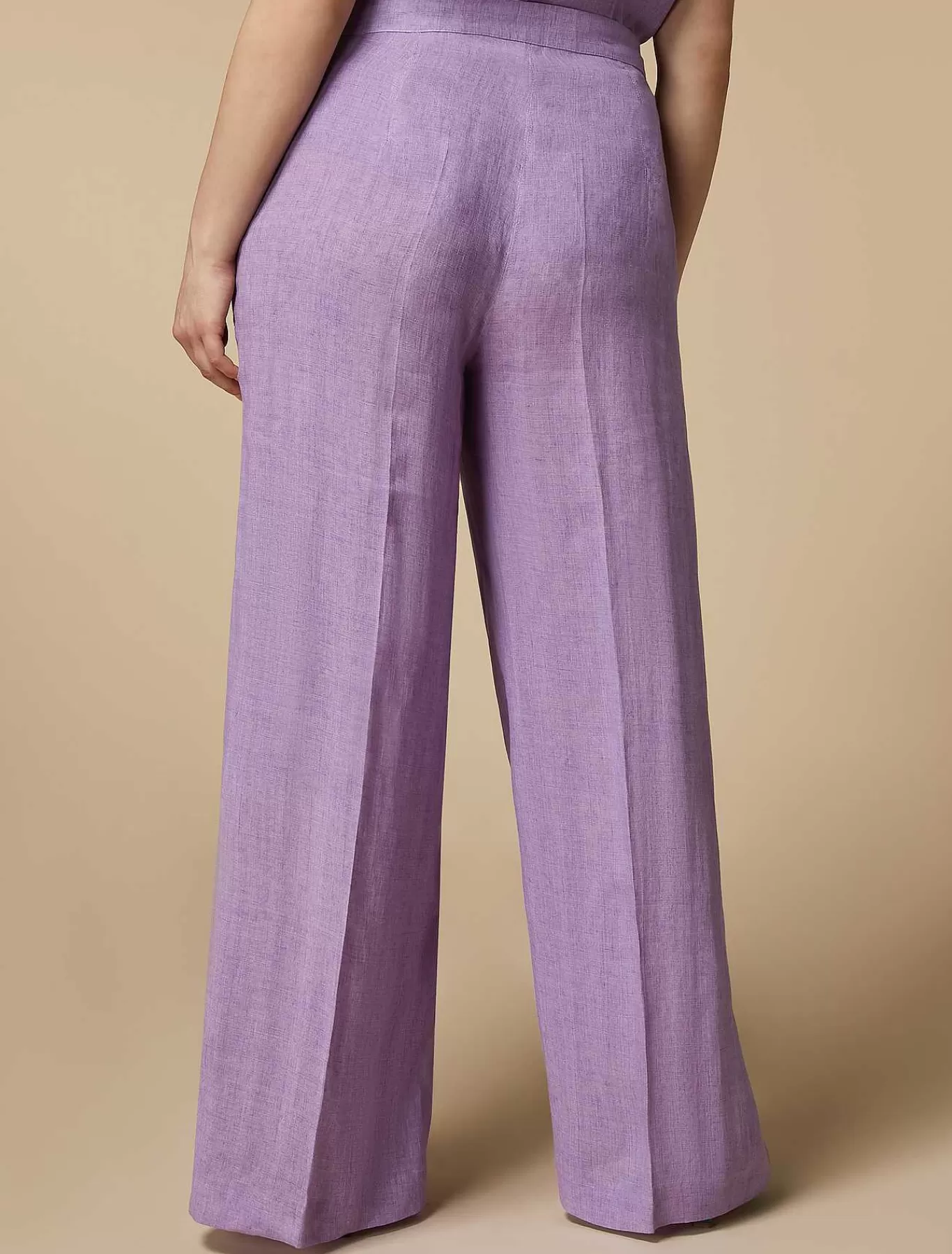 Online Pantalon En Lin Leger Femmes Pantalon