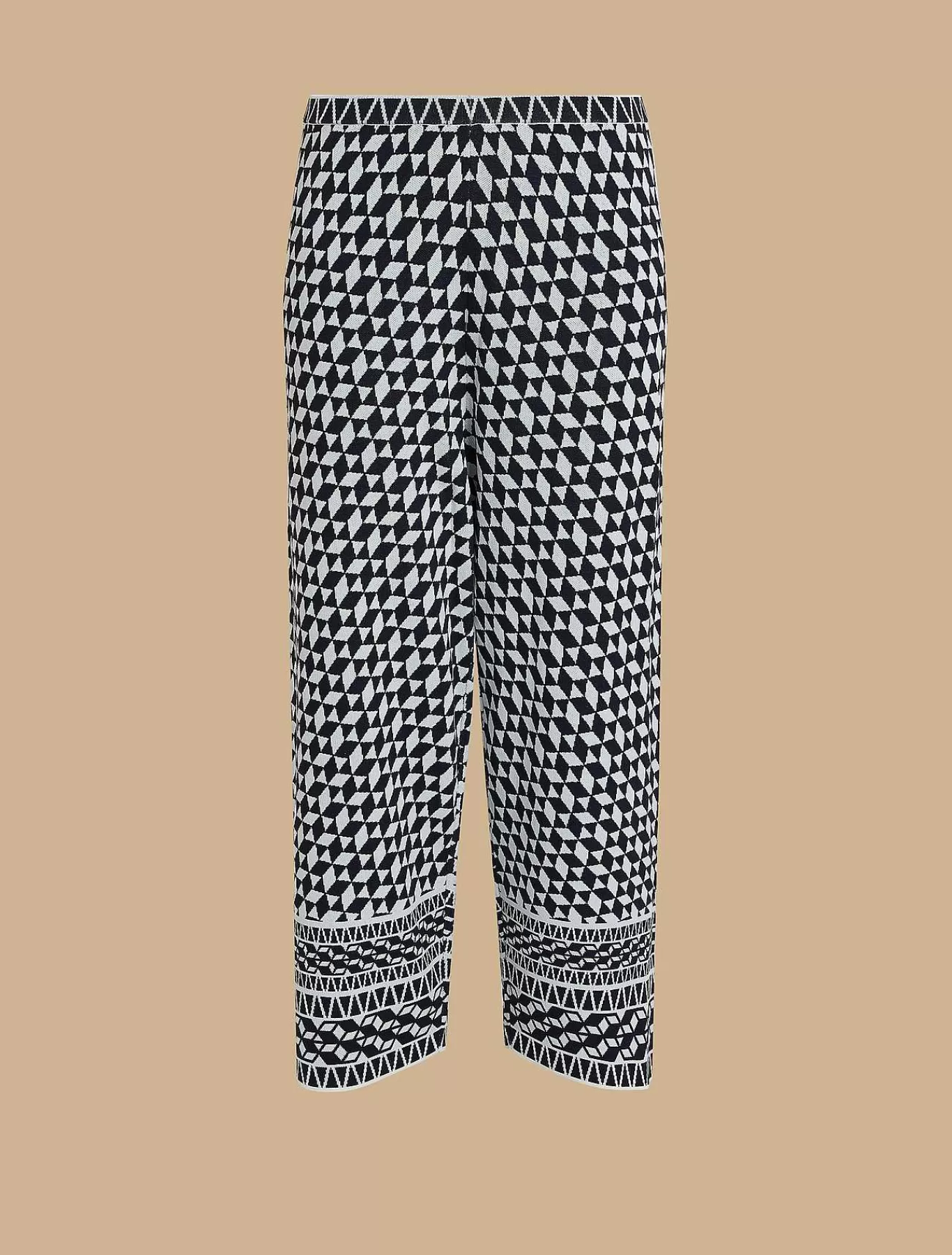 Cheap Pantalon En Maille Jacquard Femmes Pantalon
