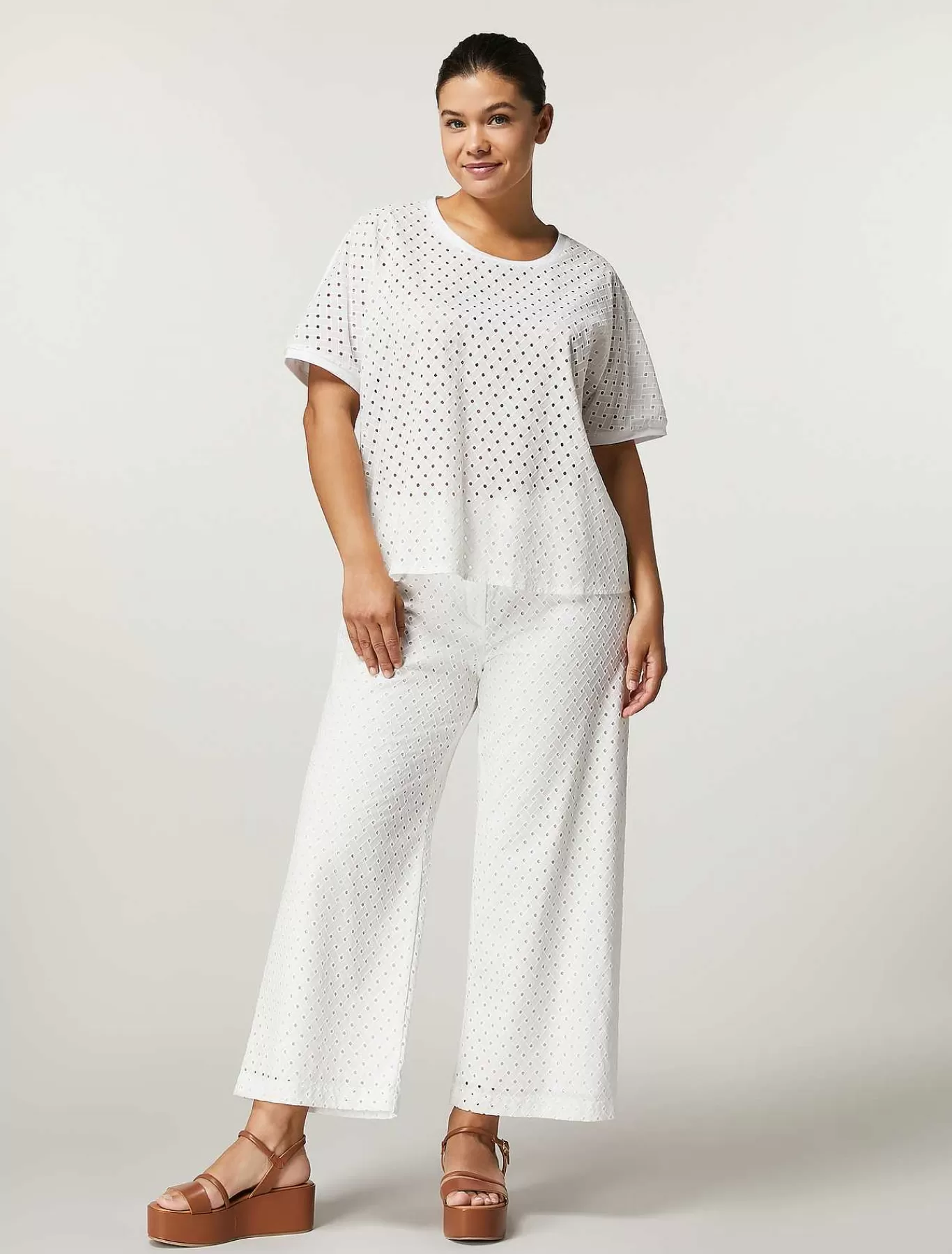 Cheap Pantalon En Mousseline De Coton Femmes Pantalon