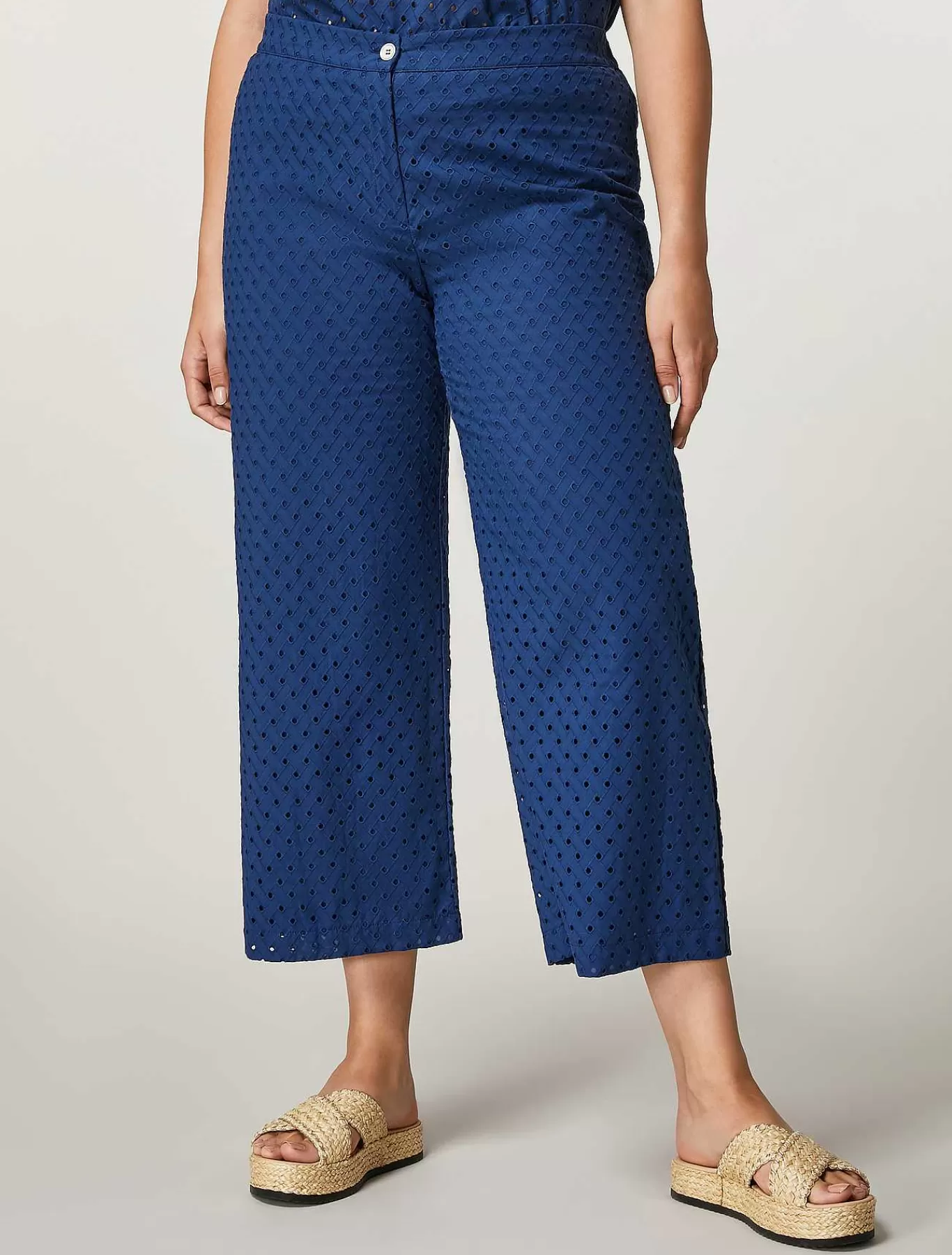 Flash Sale Pantalon En Mousseline De Coton Femmes Pantalon