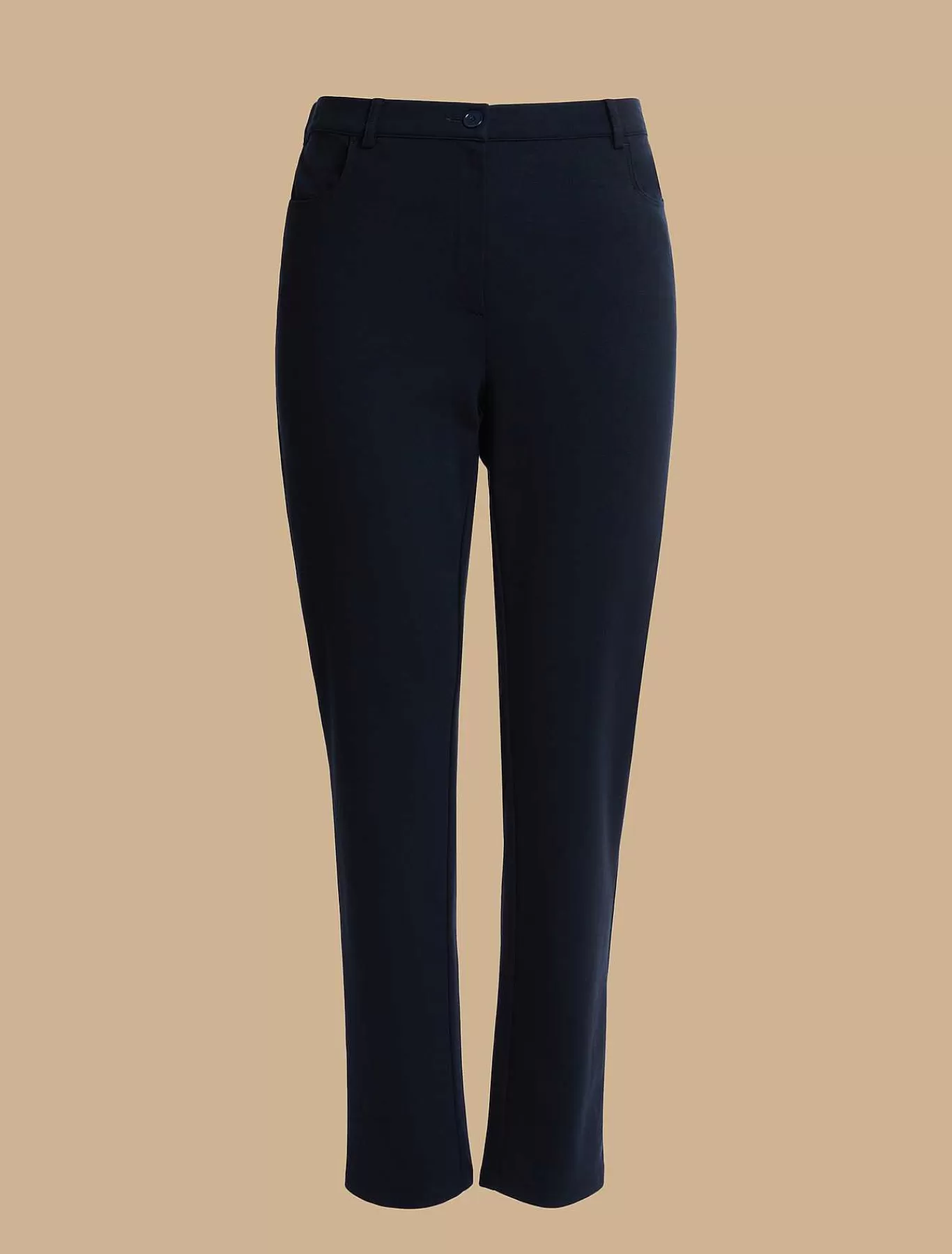 Hot Pantalon En Point De Milan Femmes Pantalon
