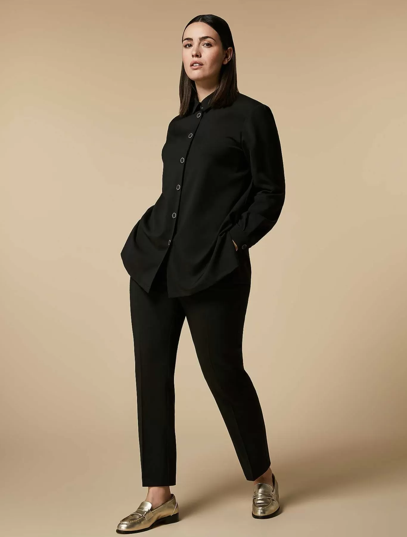 Discount Pantalon En Pure Laine Femmes Pantalon
