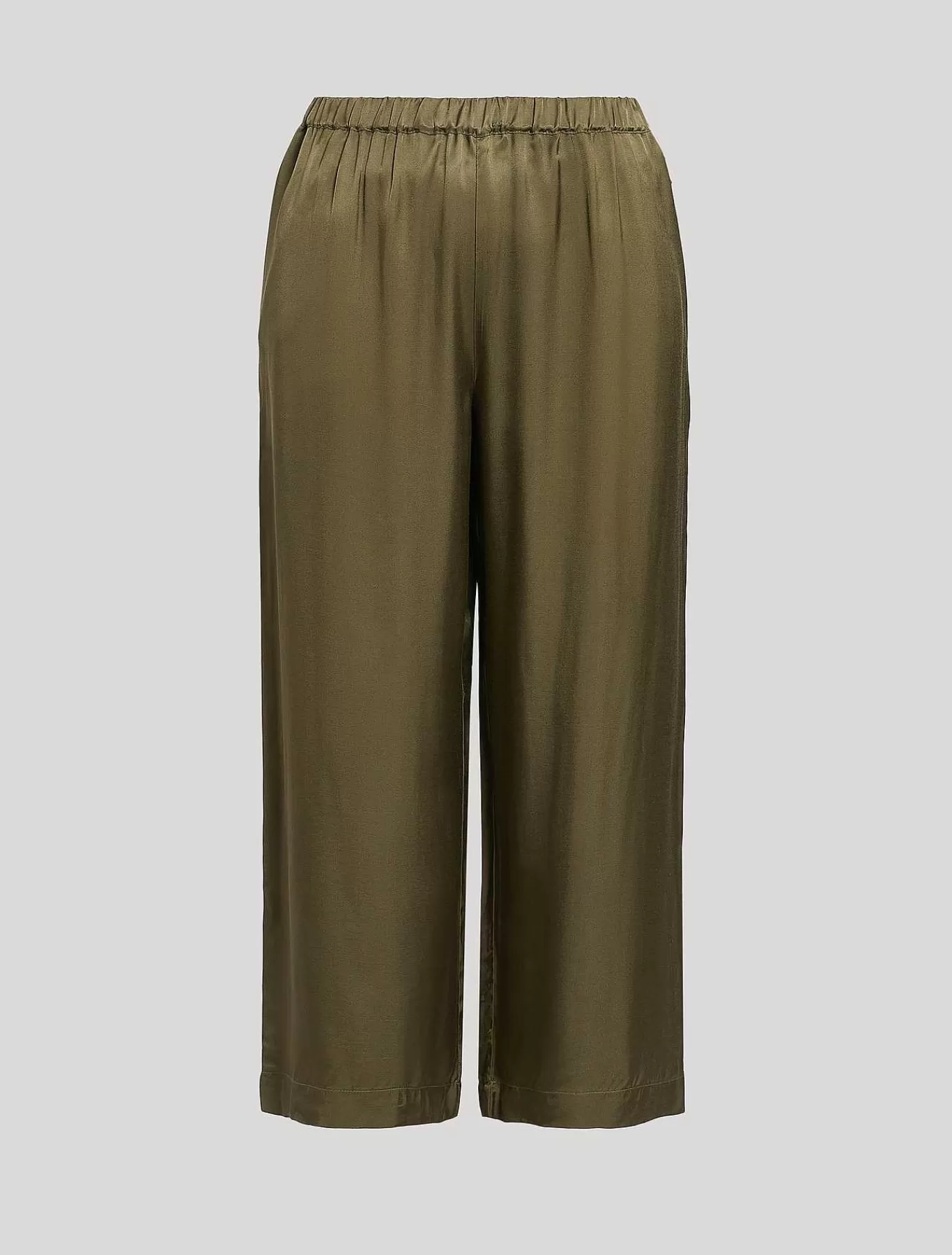 Store Pantalon En Serge De Viscose Femmes Pantalon