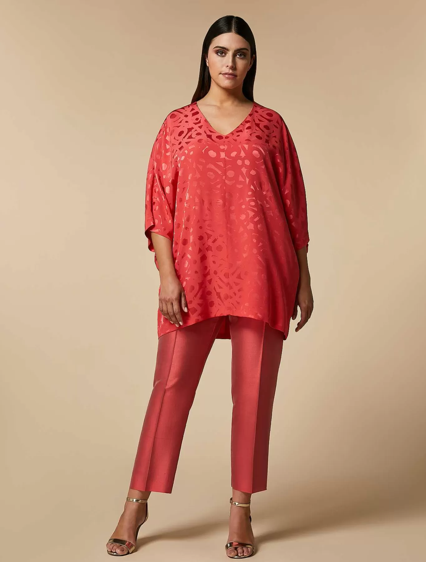 Hot Pantalon En Shantung Pure Soie Femmes Vêtements De Cérémonie