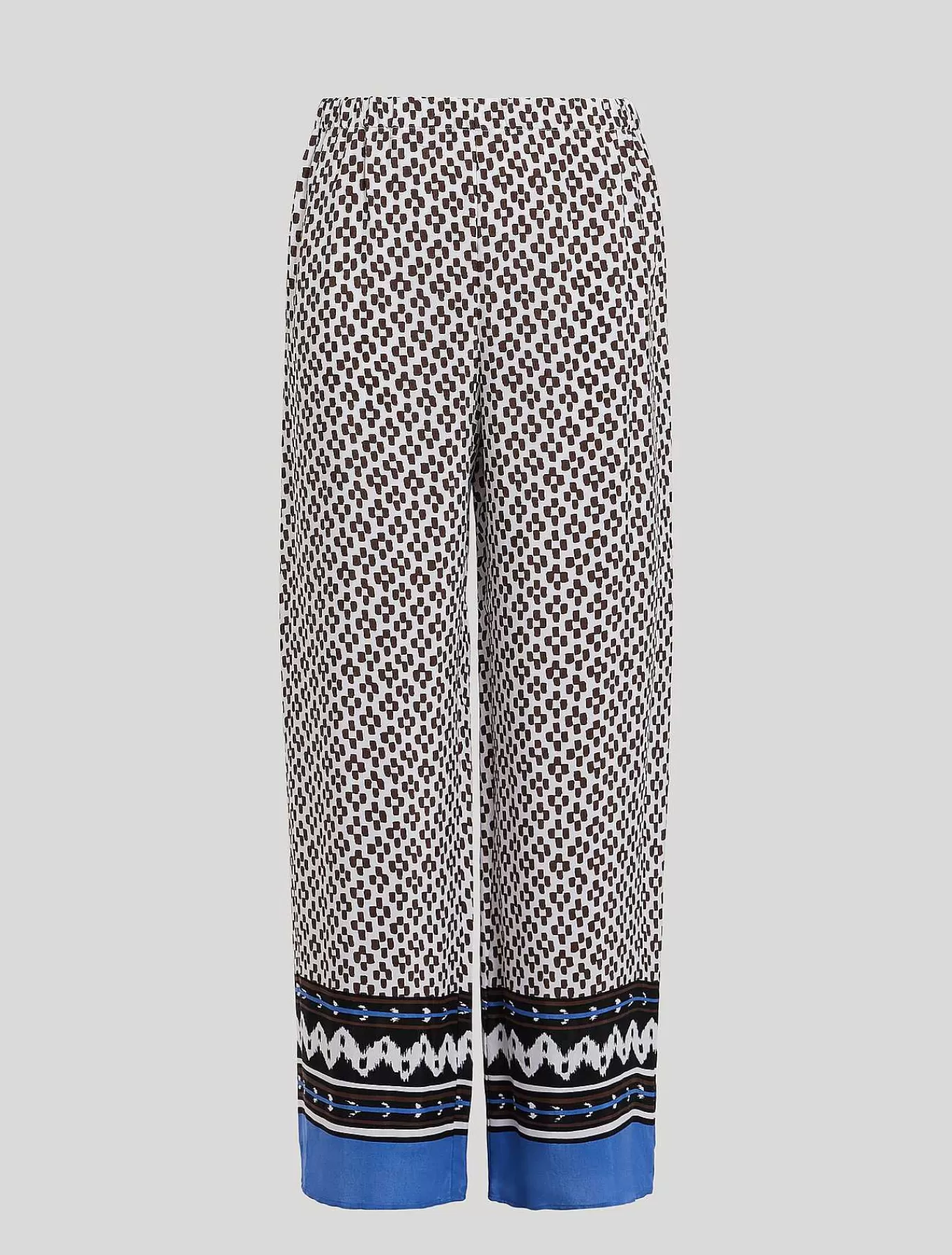 Discount Pantalon En Toile De Viscose Melangee Femmes Pantalon