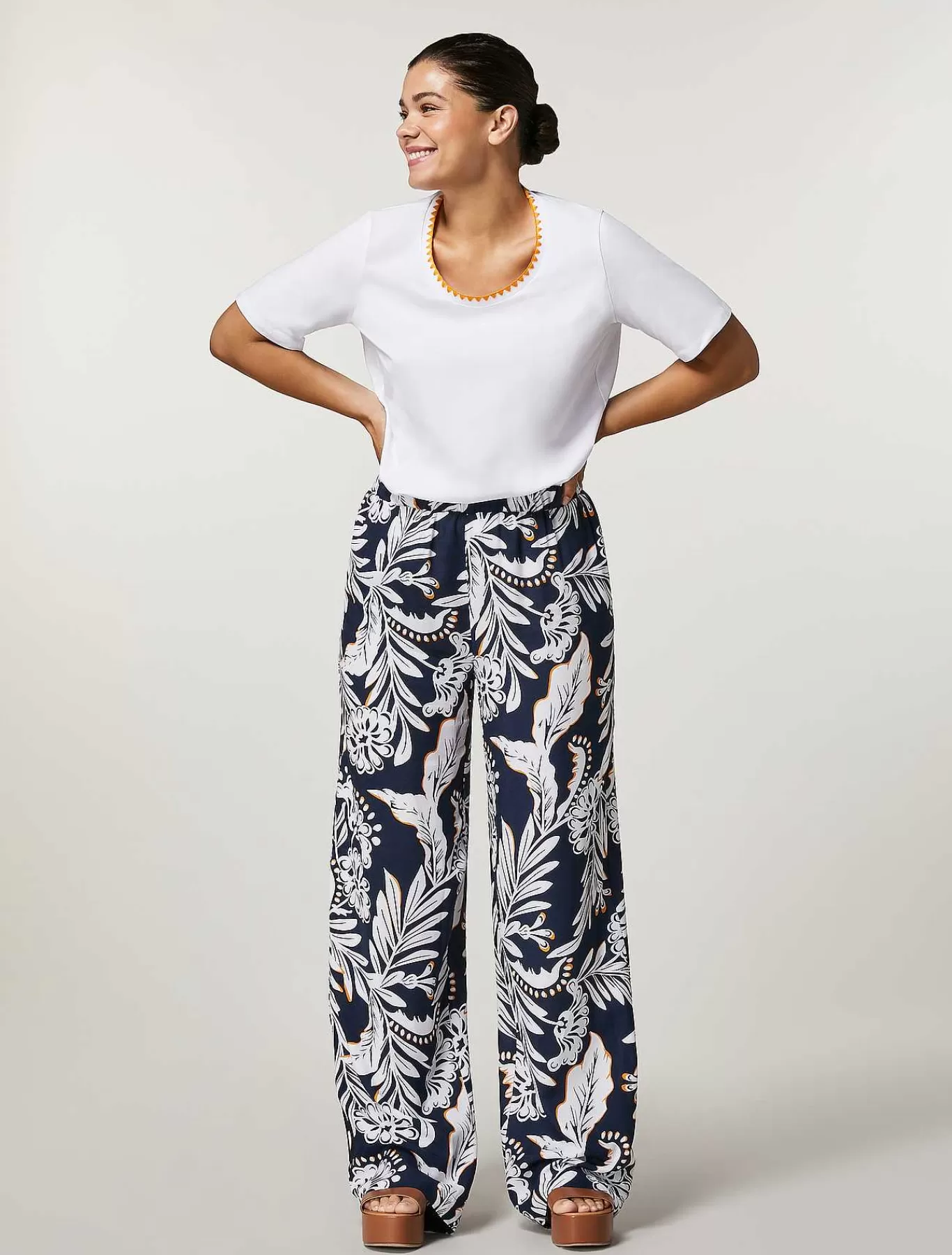 Sale Pantalon En Viscose Femmes Pantalon