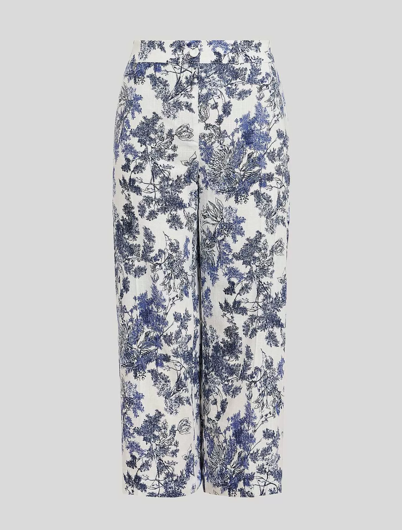 Clearance Pantalon En Viscose Et Lin Femmes Pantalon