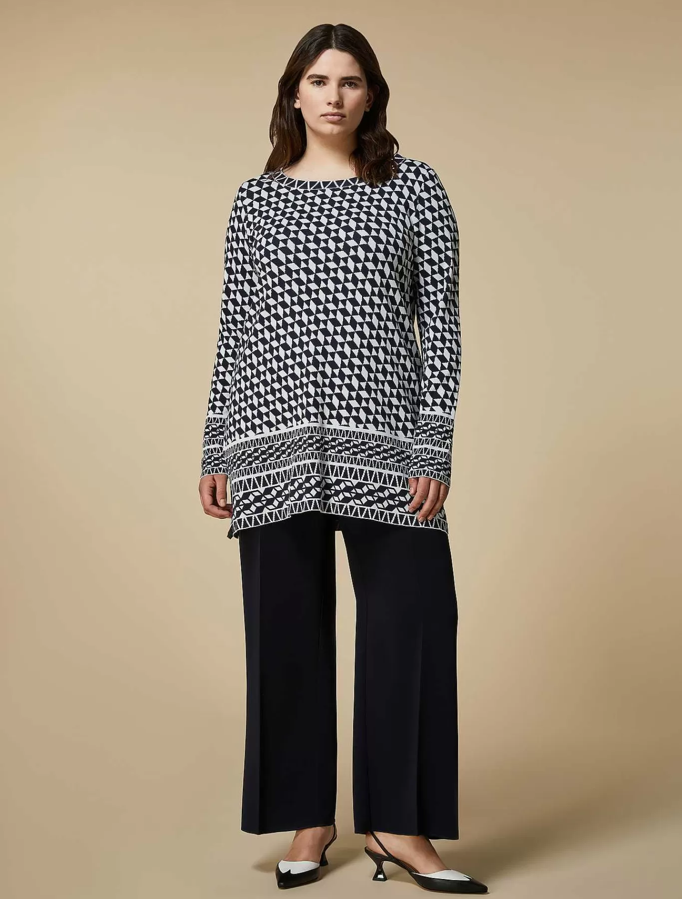 Cheap Pantalon Large En Cady De Triacetate Femmes Pantalon
