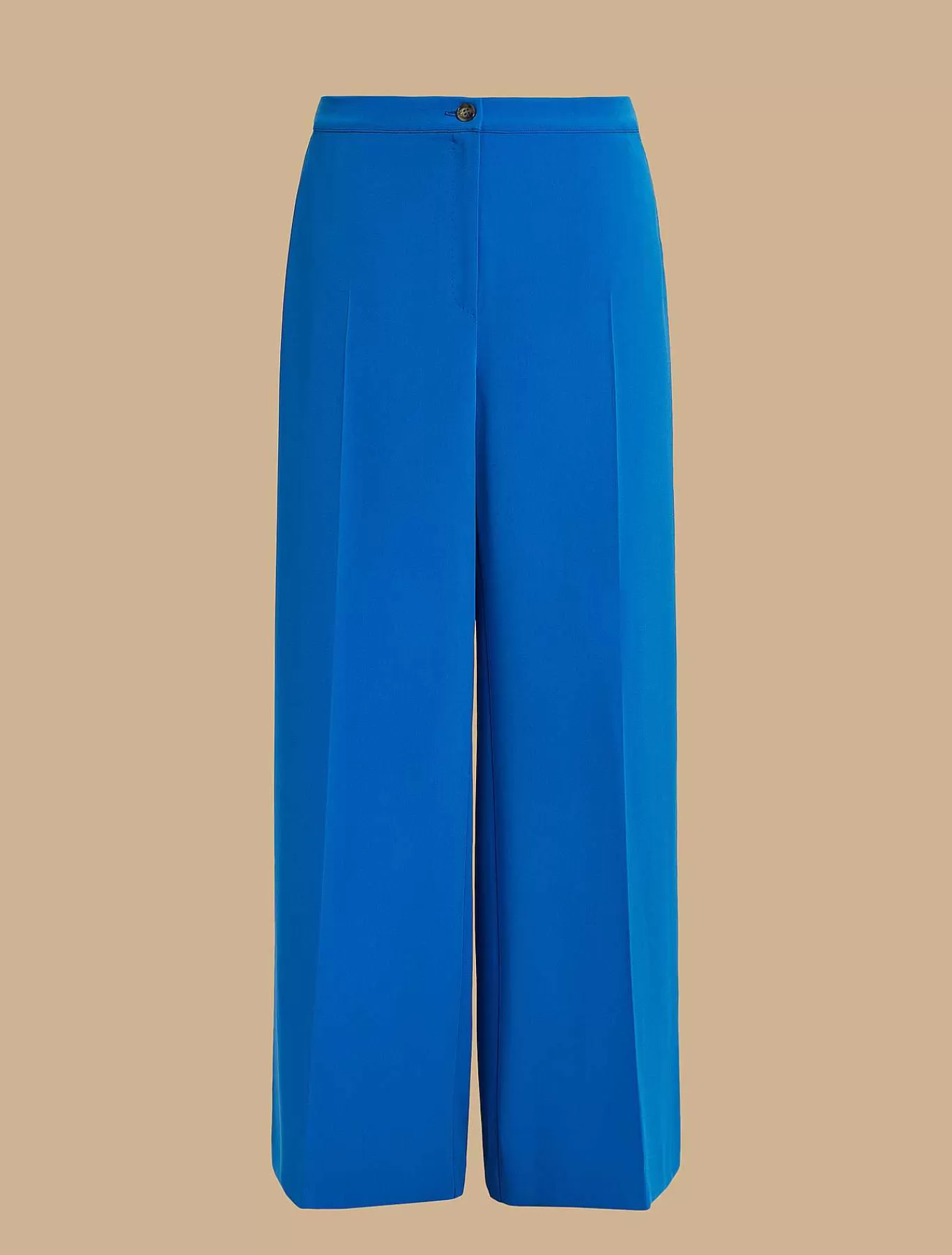 Store Pantalon Palazzo En Cady Triacetate Femmes Pantalon