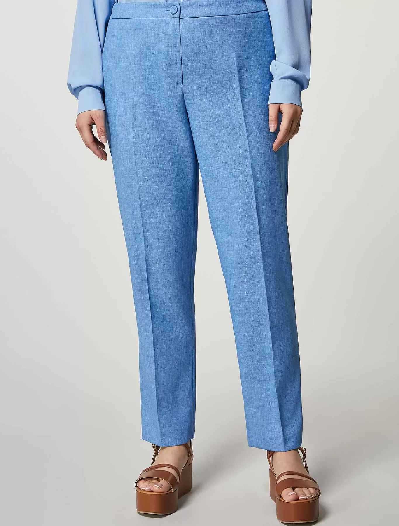 Sale Pantalon Slim Aspect Basket Femmes Pantalon