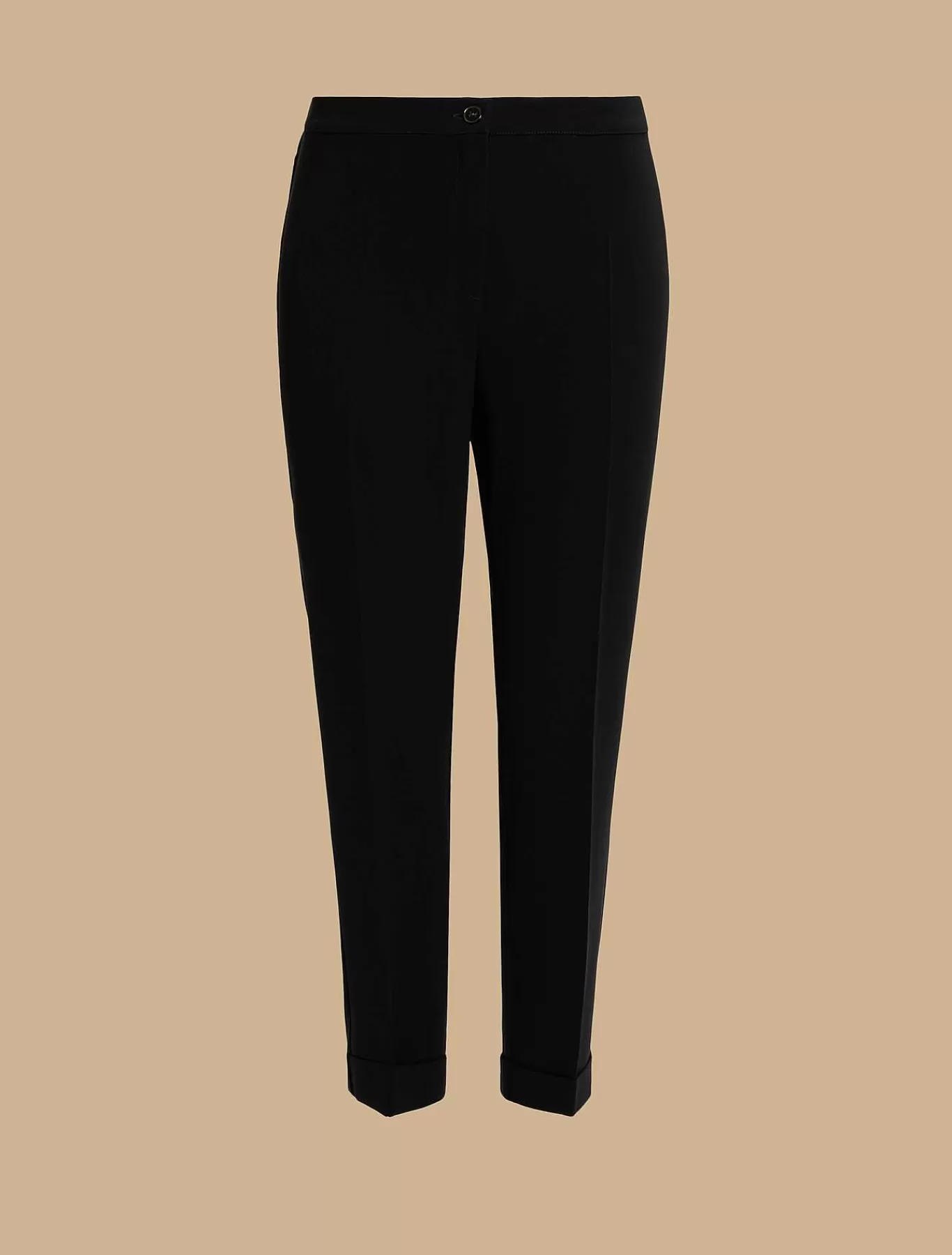 Cheap Pantalon Slim En Cady De Triacetate Femmes Pantalon