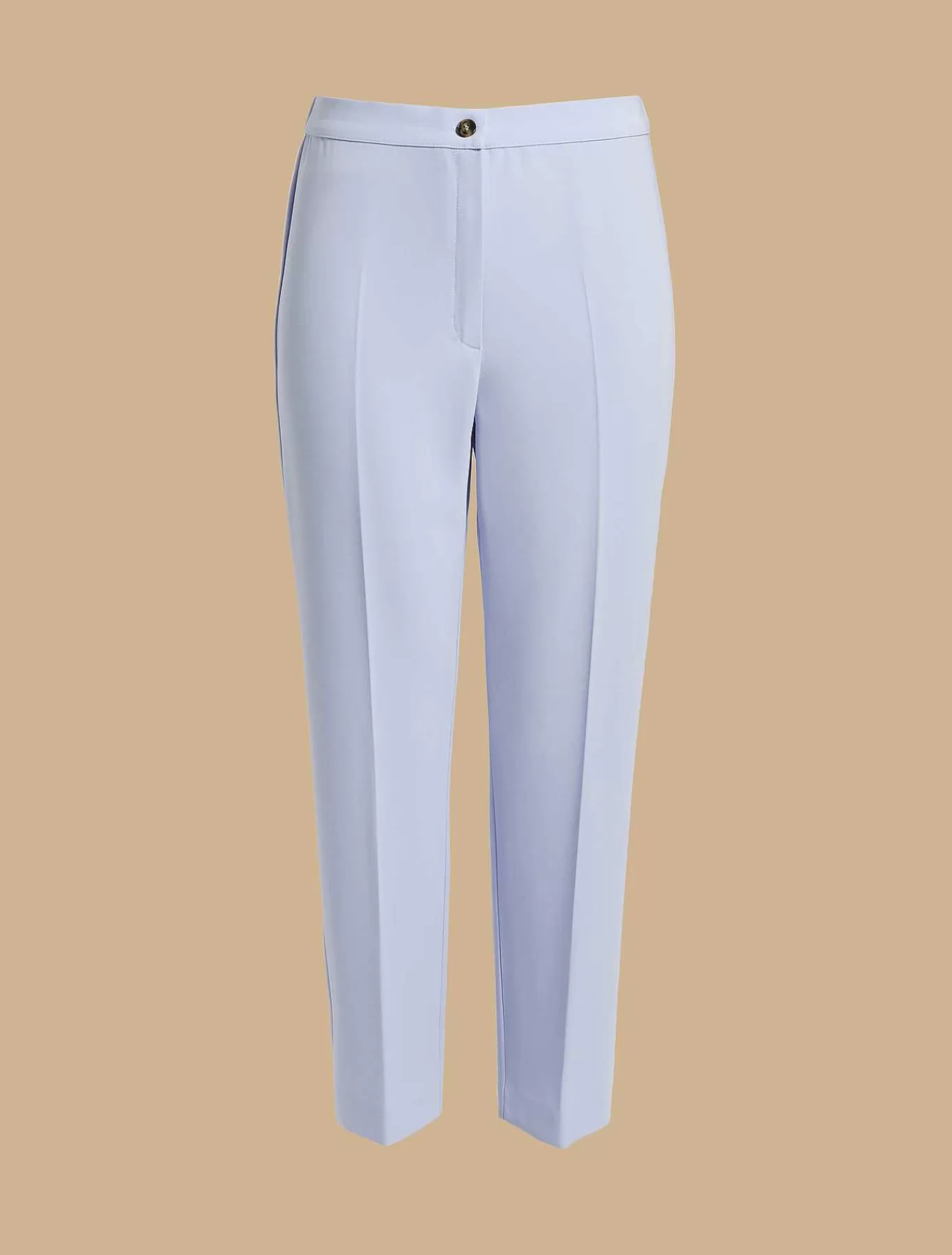 Cheap Pantalon Slim En Cady De Triacetate Femmes Essentiel