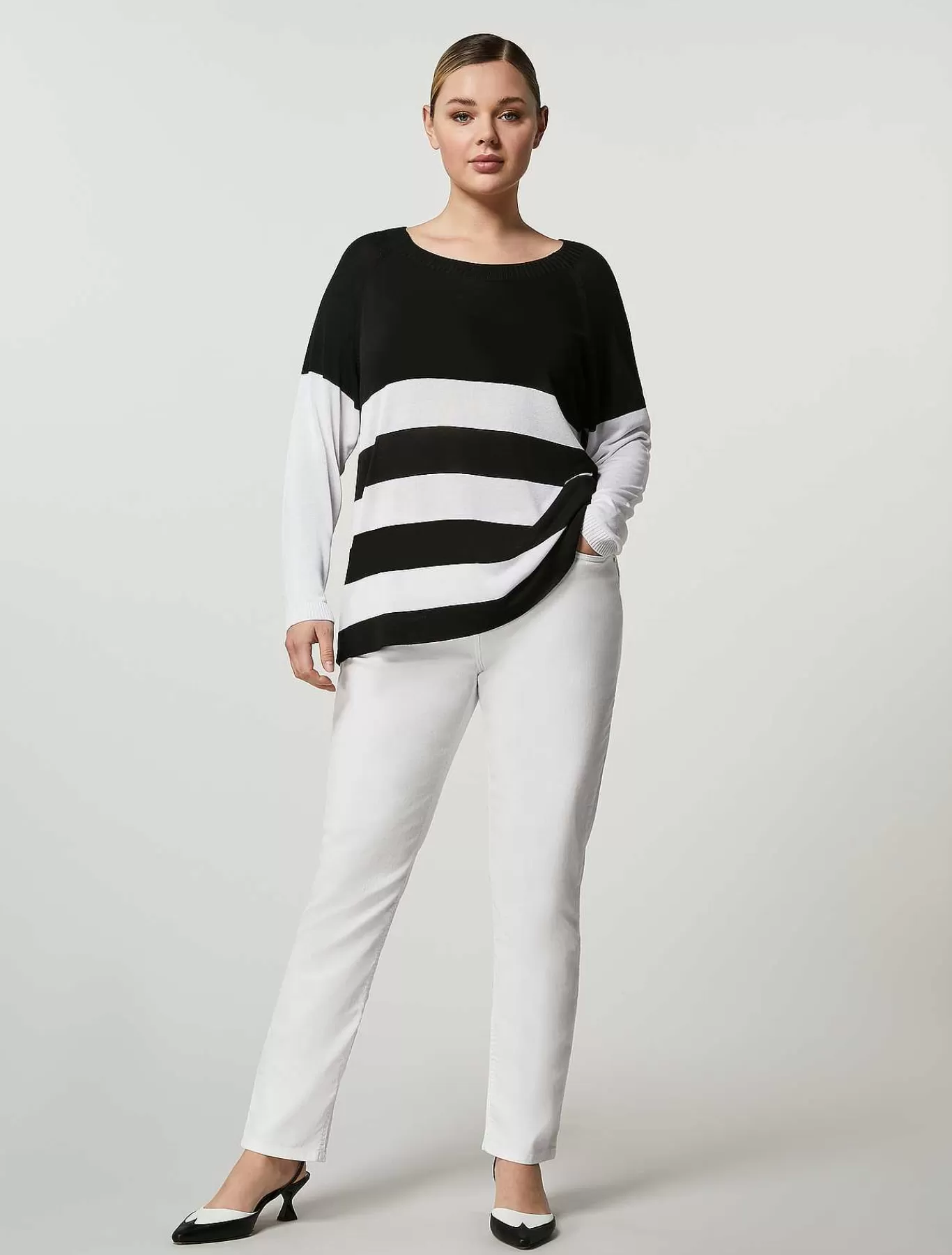 Hot Pantalon Slim En Coutil De Coton Femmes Pantalon