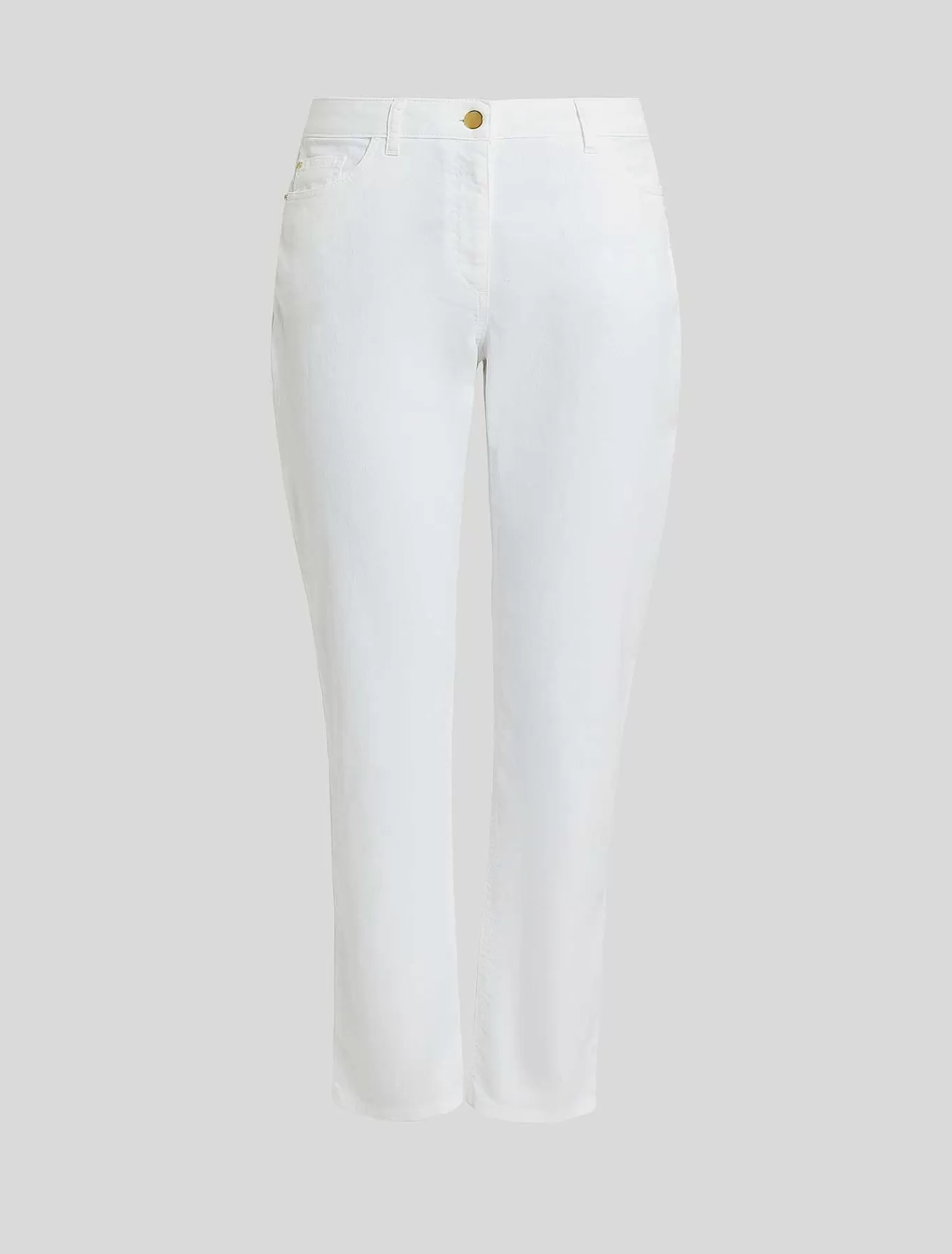 Hot Pantalon Slim En Coutil De Coton Femmes Pantalon