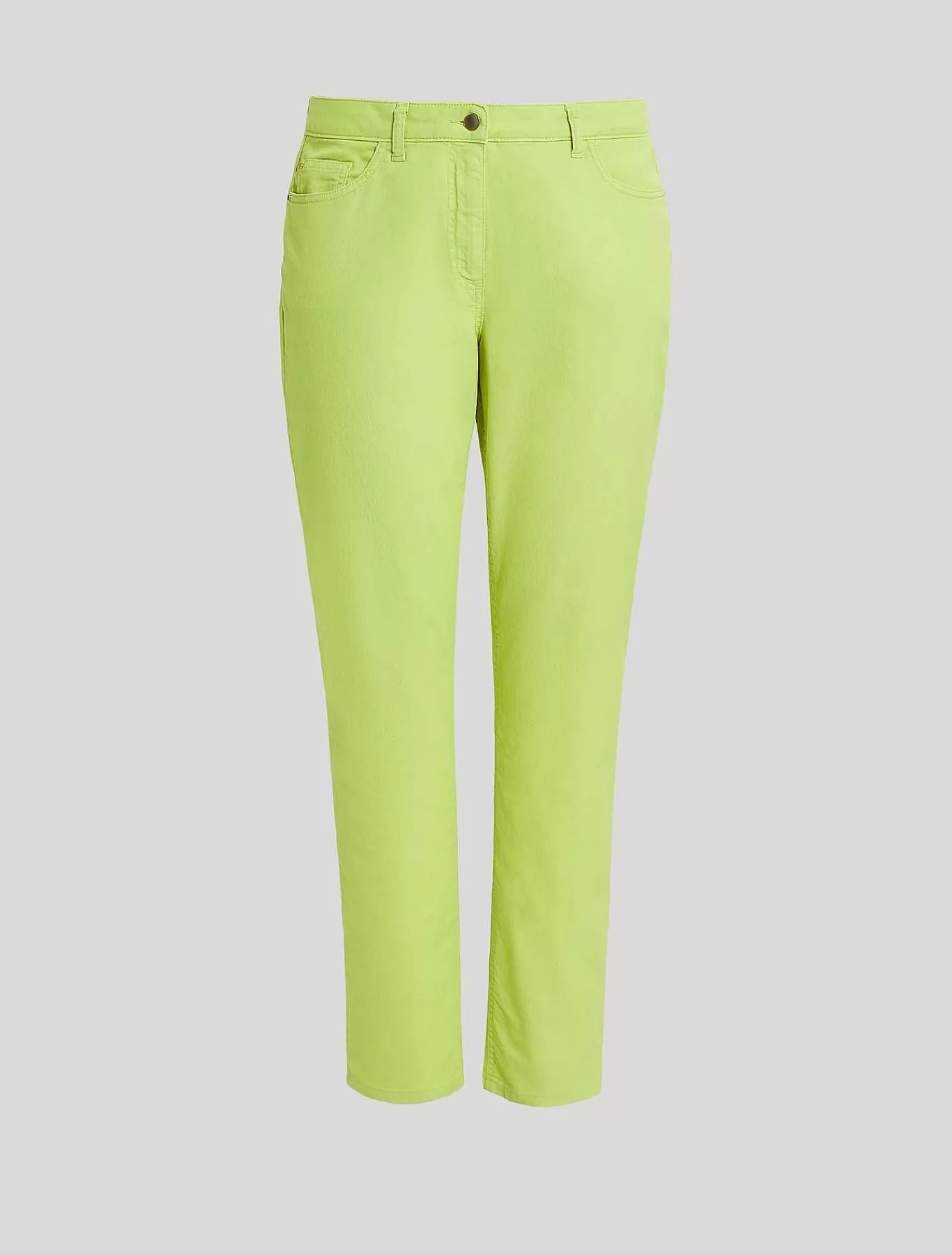 Flash Sale Pantalon Slim En Coutil De Coton Femmes Pantalon