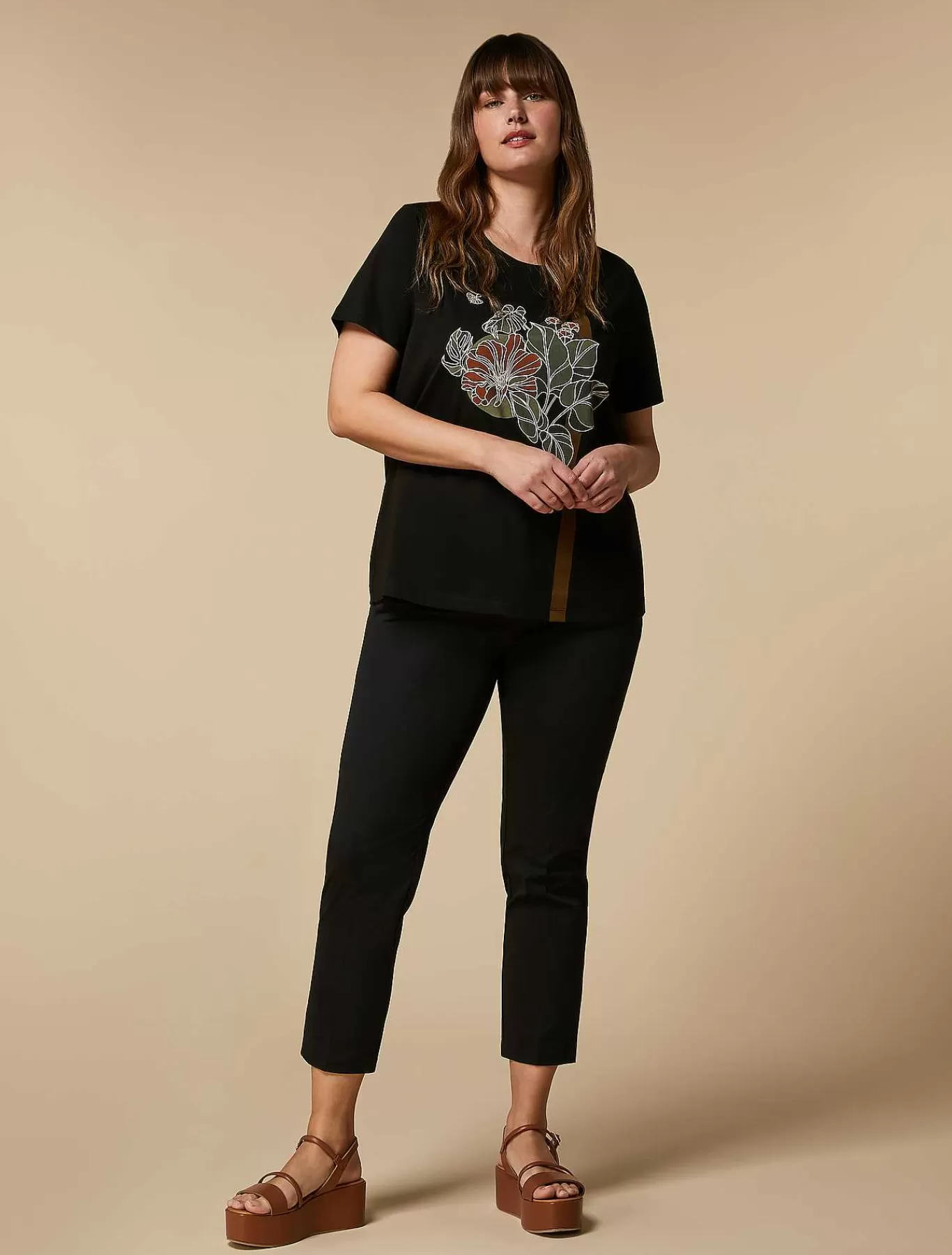 Online Pantalon Slim En Gabardine Femmes Pantalon
