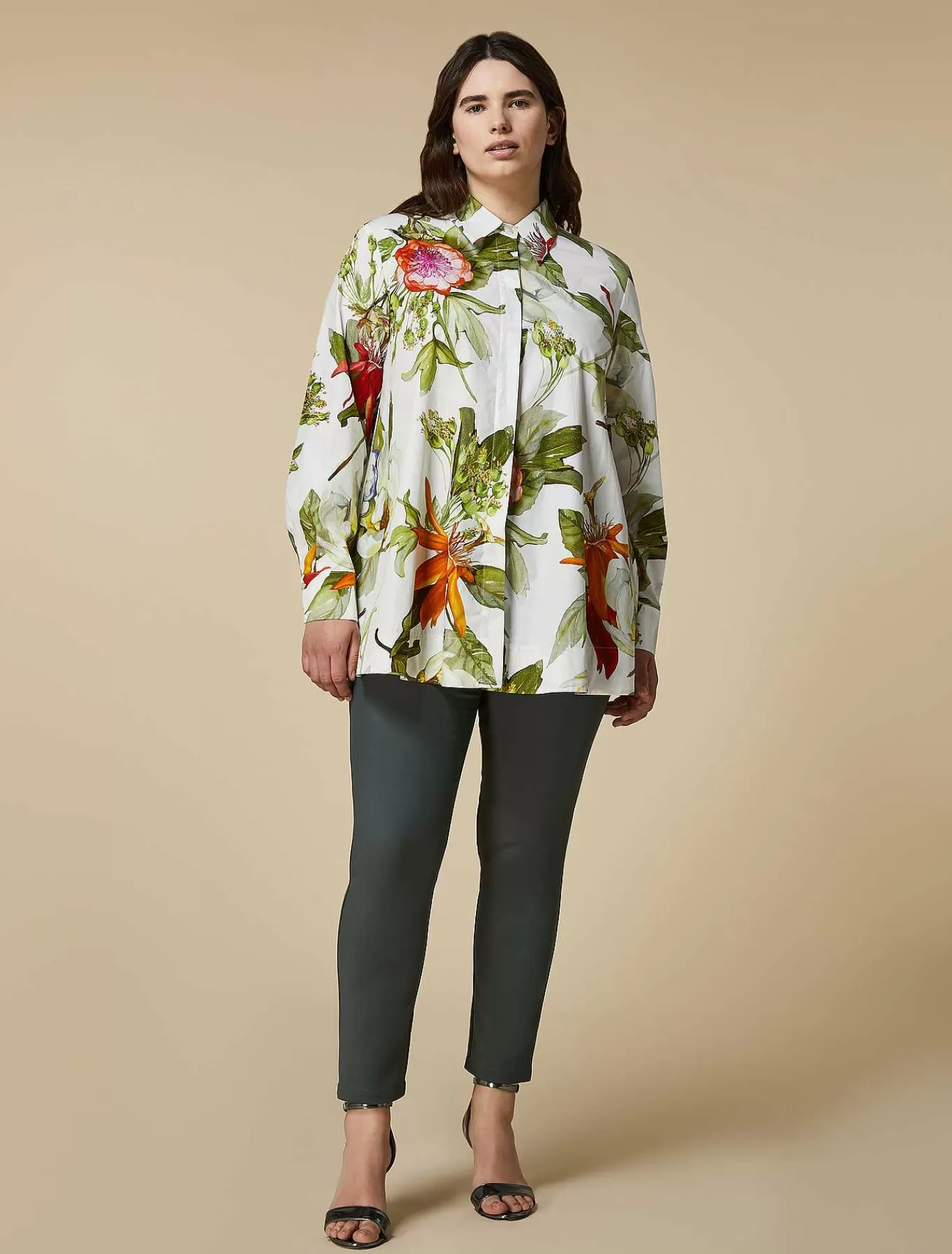 Best Pantalon Slim En Toile De Coton Femmes Pantalon