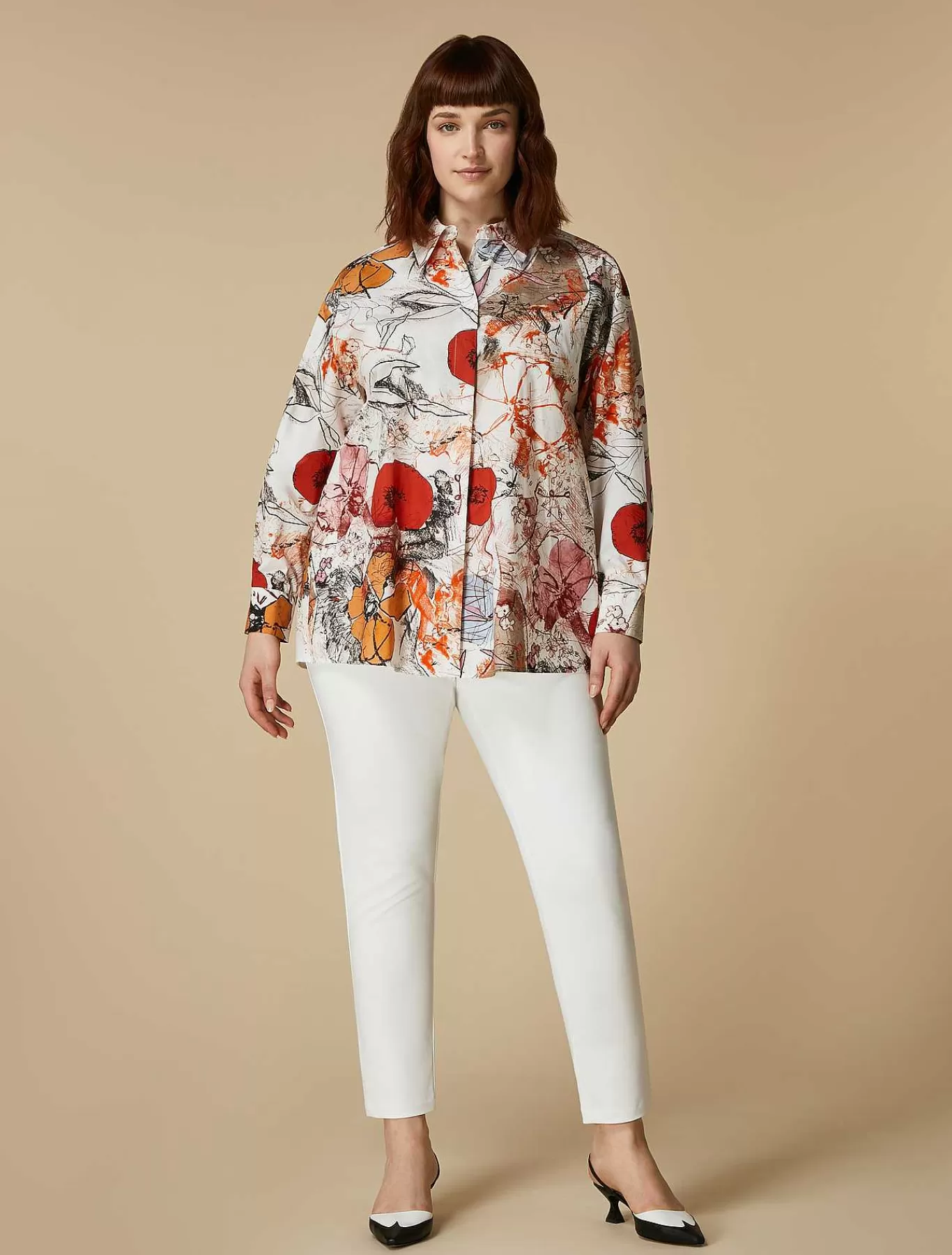 Best Pantalon Slim En Toile De Coton Femmes Pantalon