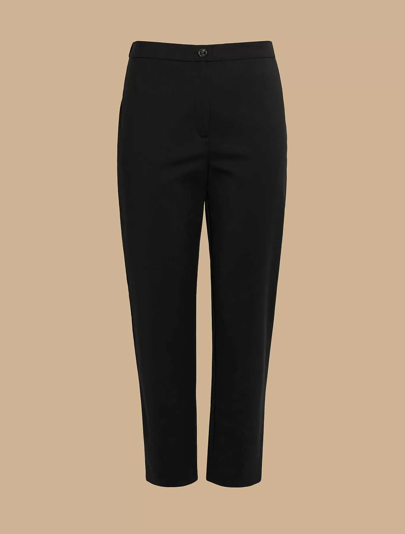 Best Pantalon Slim En Toile De Coton Femmes Pantalon