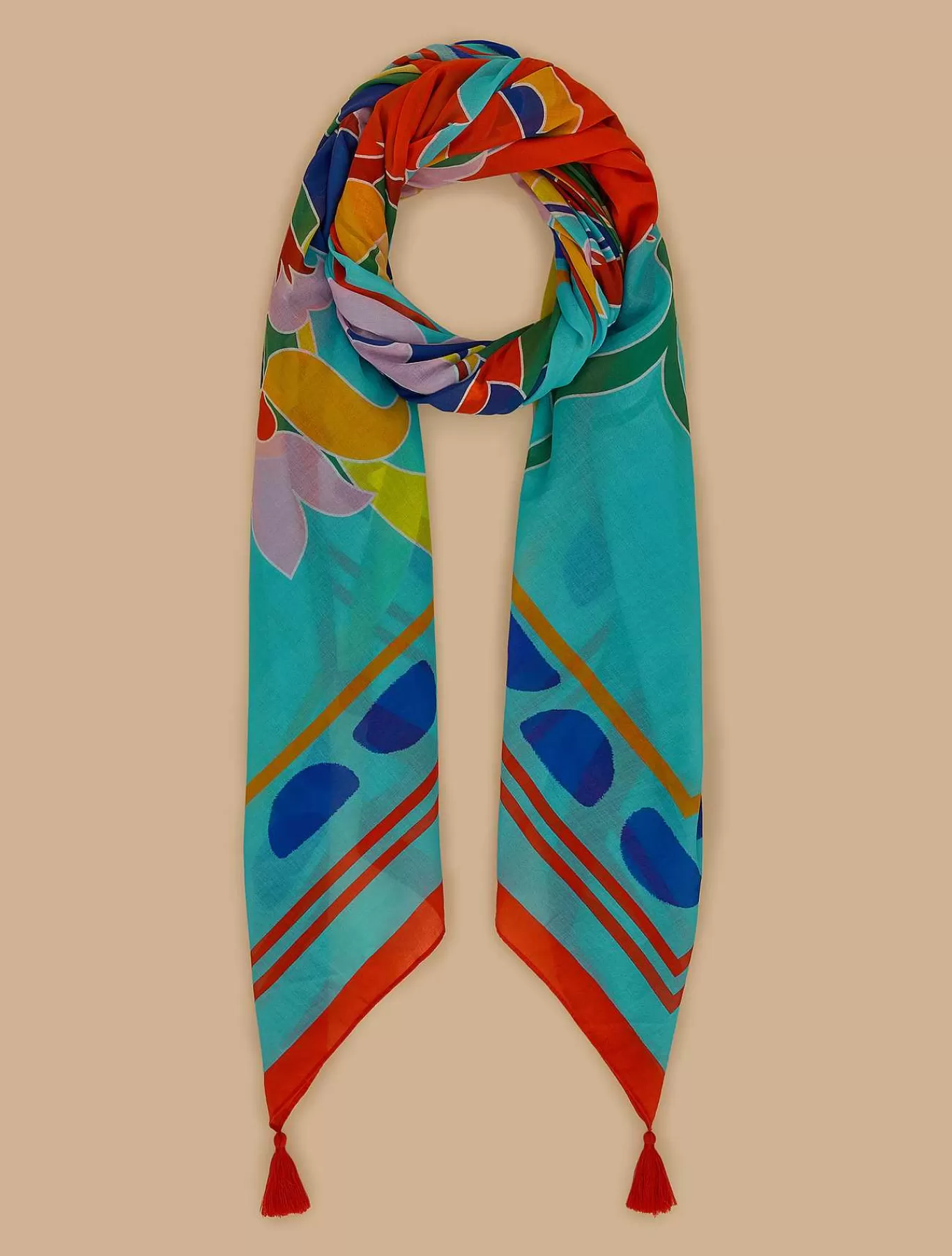 Fashion Pareo En Mousseline De Coton Femmes Autres Accessoires